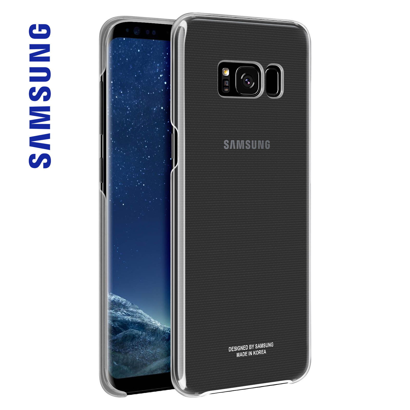 Coque D Origine Samsung Clear Cover Ultra Fine Translucide Pour