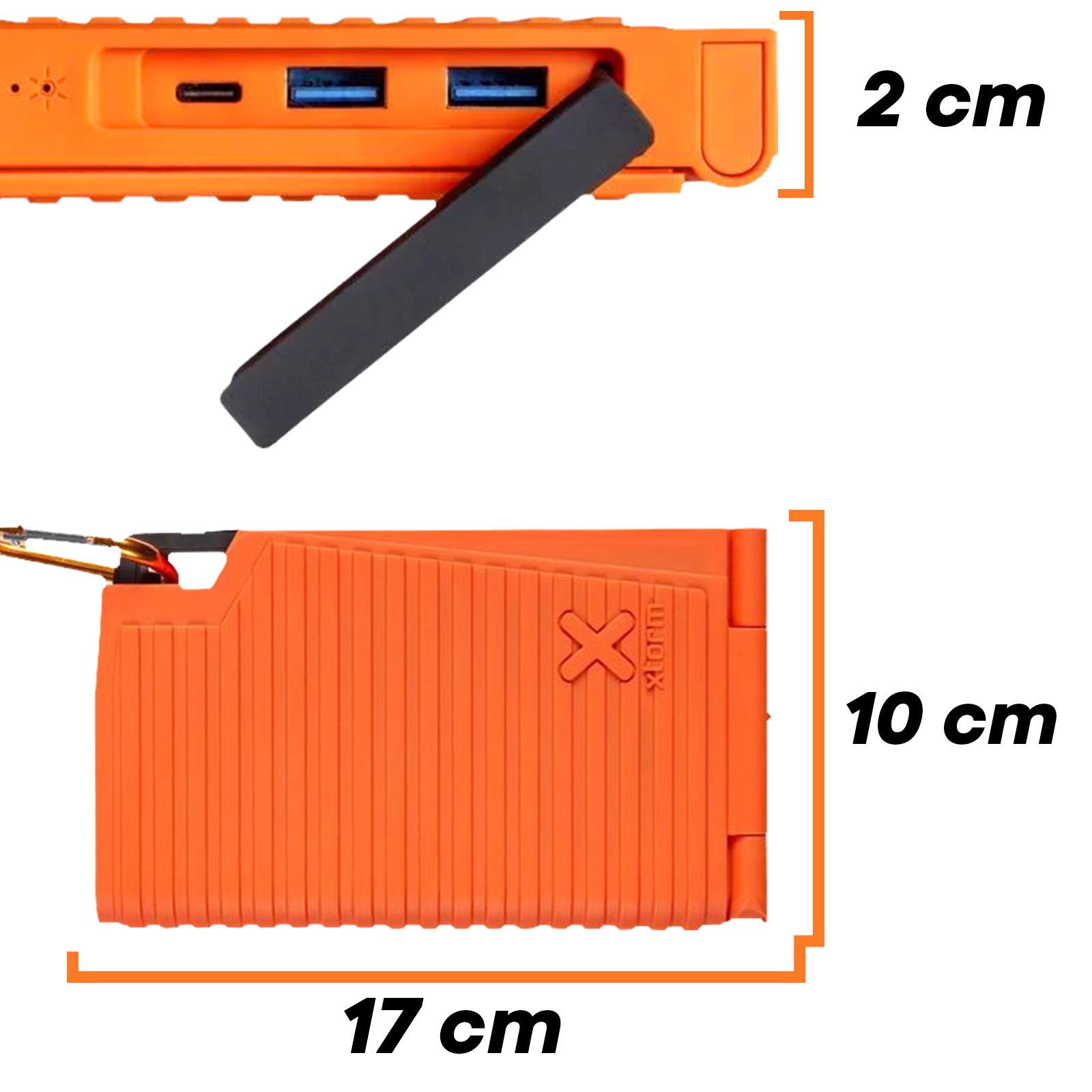 Powerbank Solaire Xtorm SuperCharger 10000 MAh Avec Double Panneau