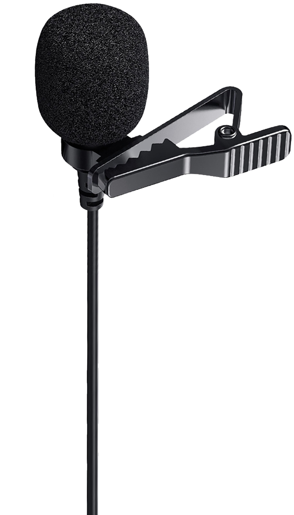 Microphone omnidirectionnel cravate sans fil pour iPhone, iPad et