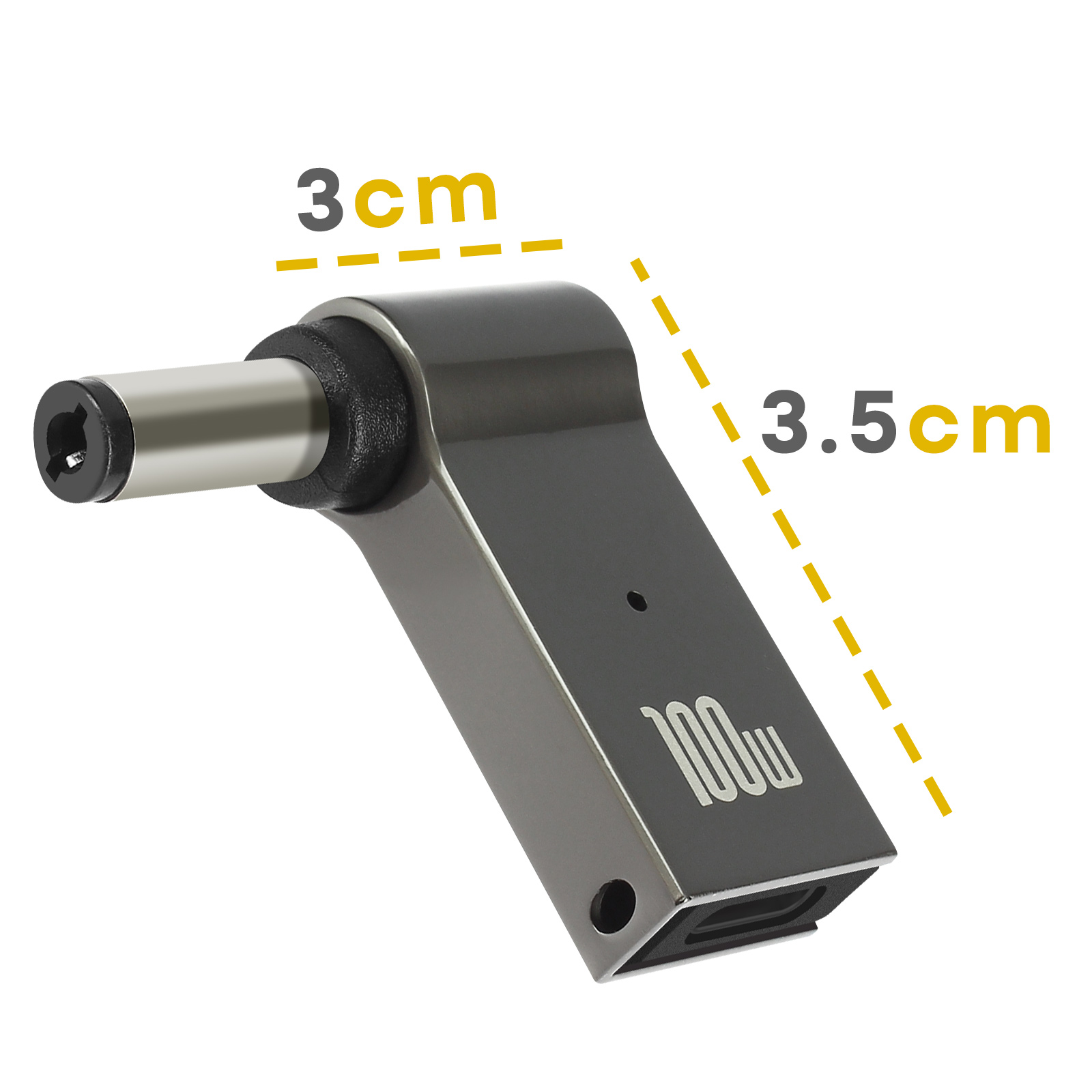 Avizar Adaptateur de Charge USB-C vers DC 4.5 x 3.0mm pour