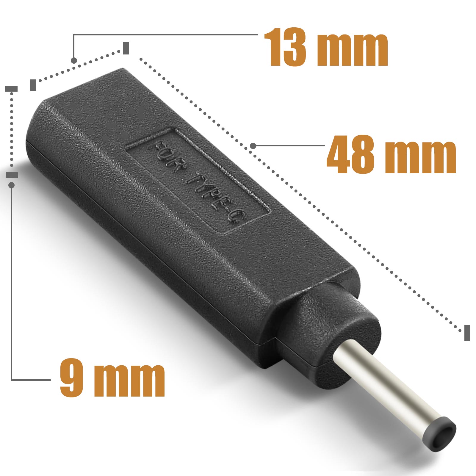 Avizar Adaptateur de Charge USB-C vers DC 4.5 x 3.0mm pour