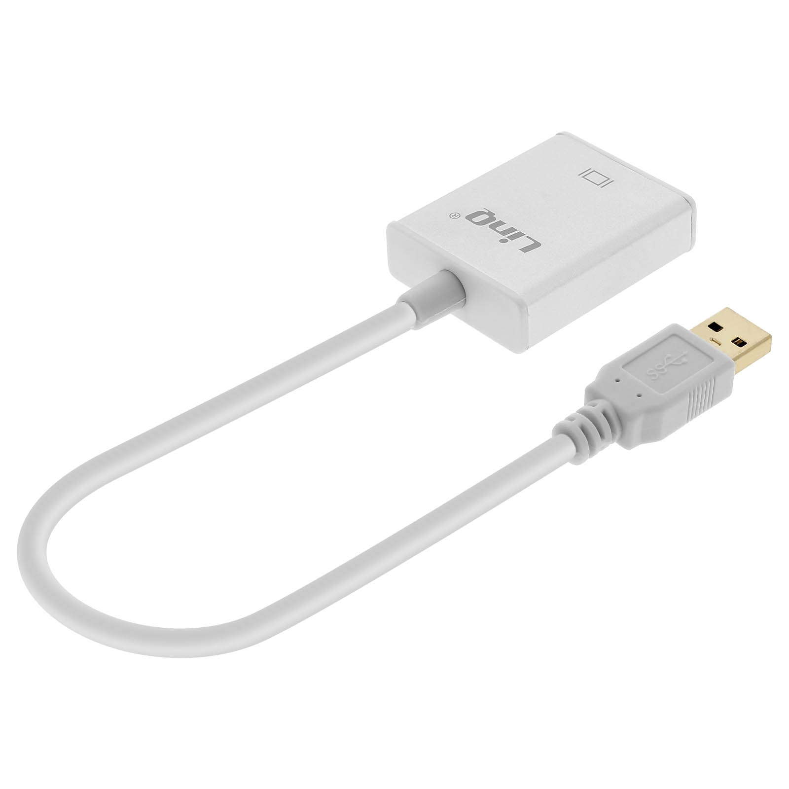 Adaptateur USB vers HDMI, USB 3.0/2.0 vers HDMI 1080P AZ - Micro Data BR En  Ligne