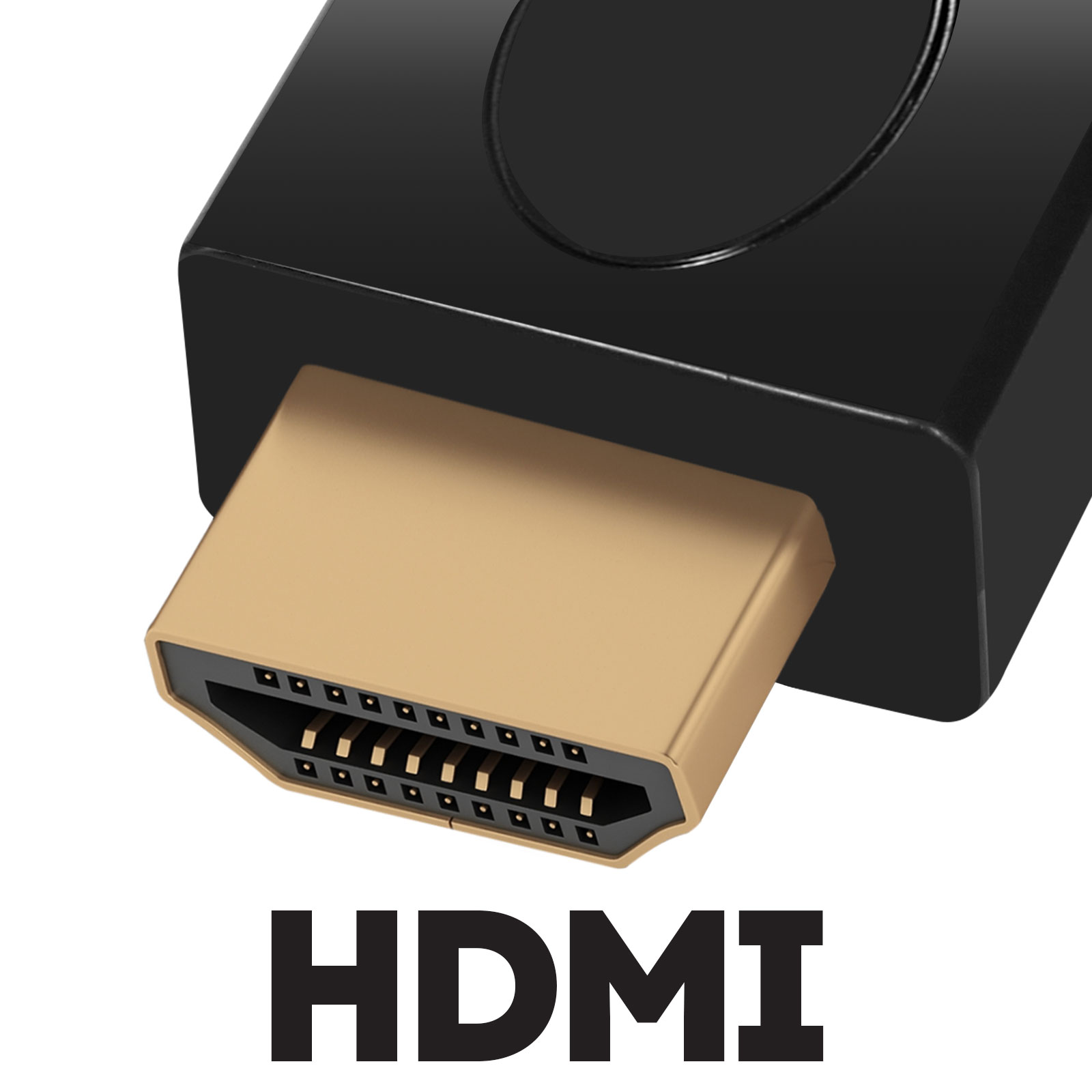 ADAPTATEUR HDMI femelle - HDMI mâle - coudé