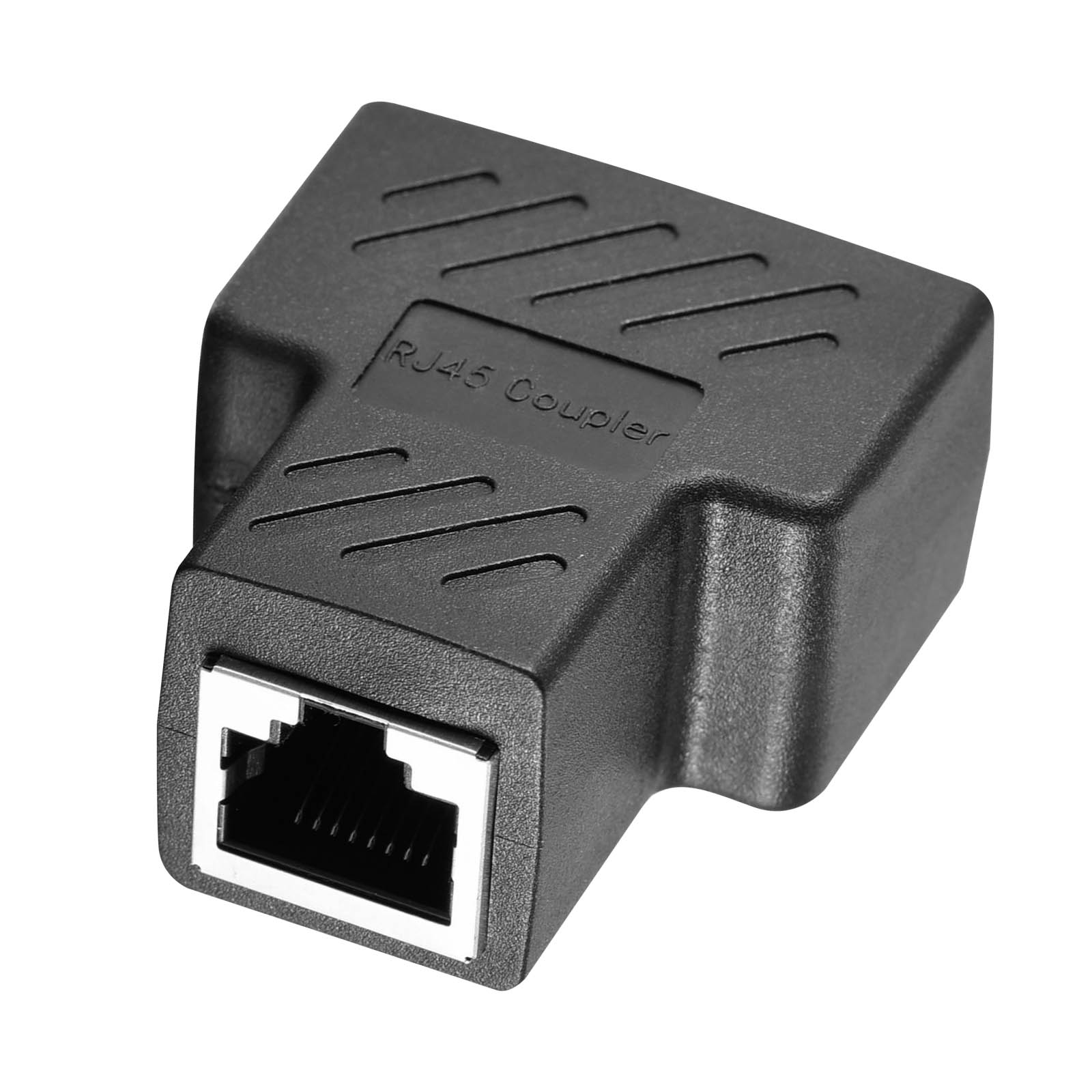 Adaptateur Coupleur Port Ethernet RJ45 Max excell - Noir - Français