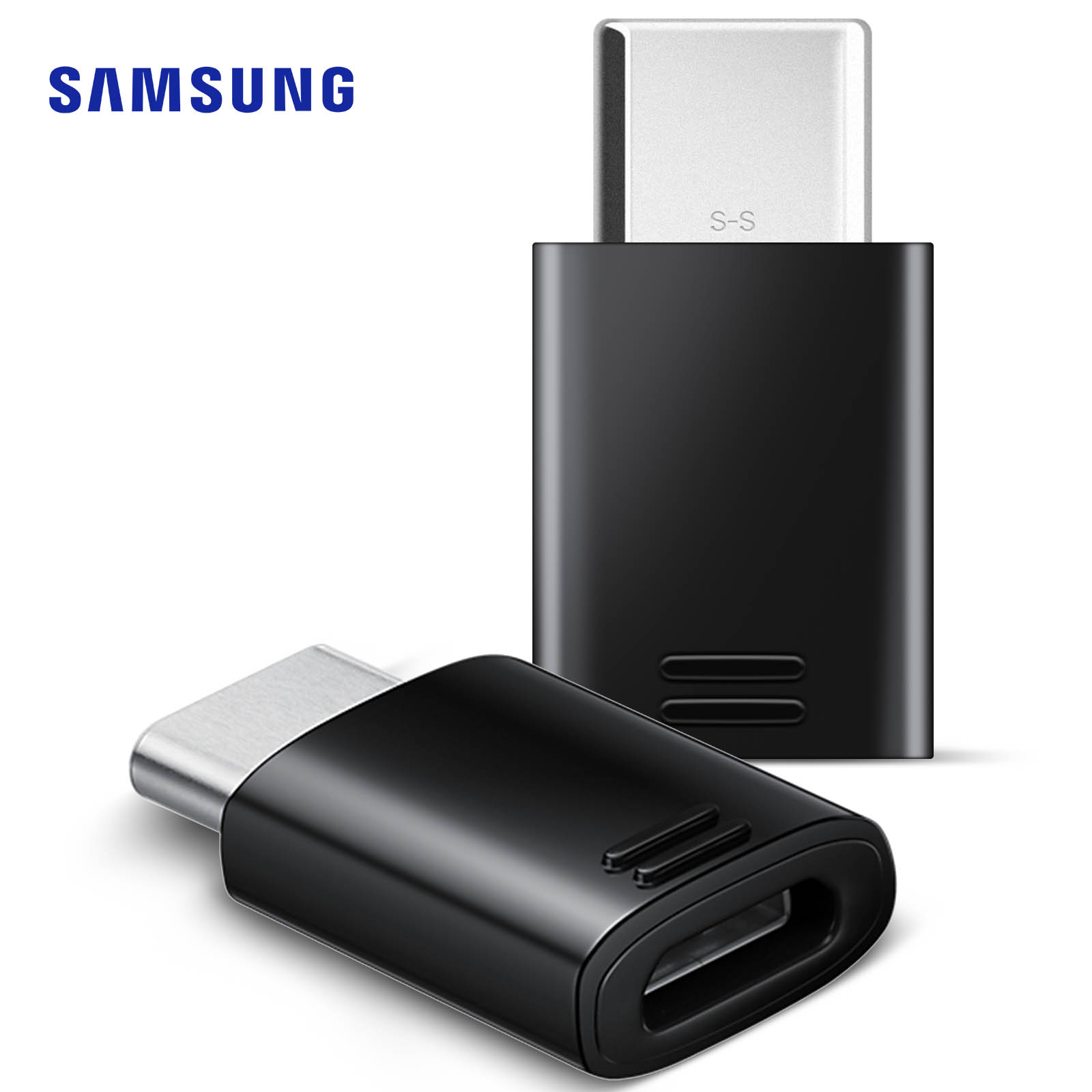 Adaptateur Samsung original Micro-USB femelle vers USB type C mâle
