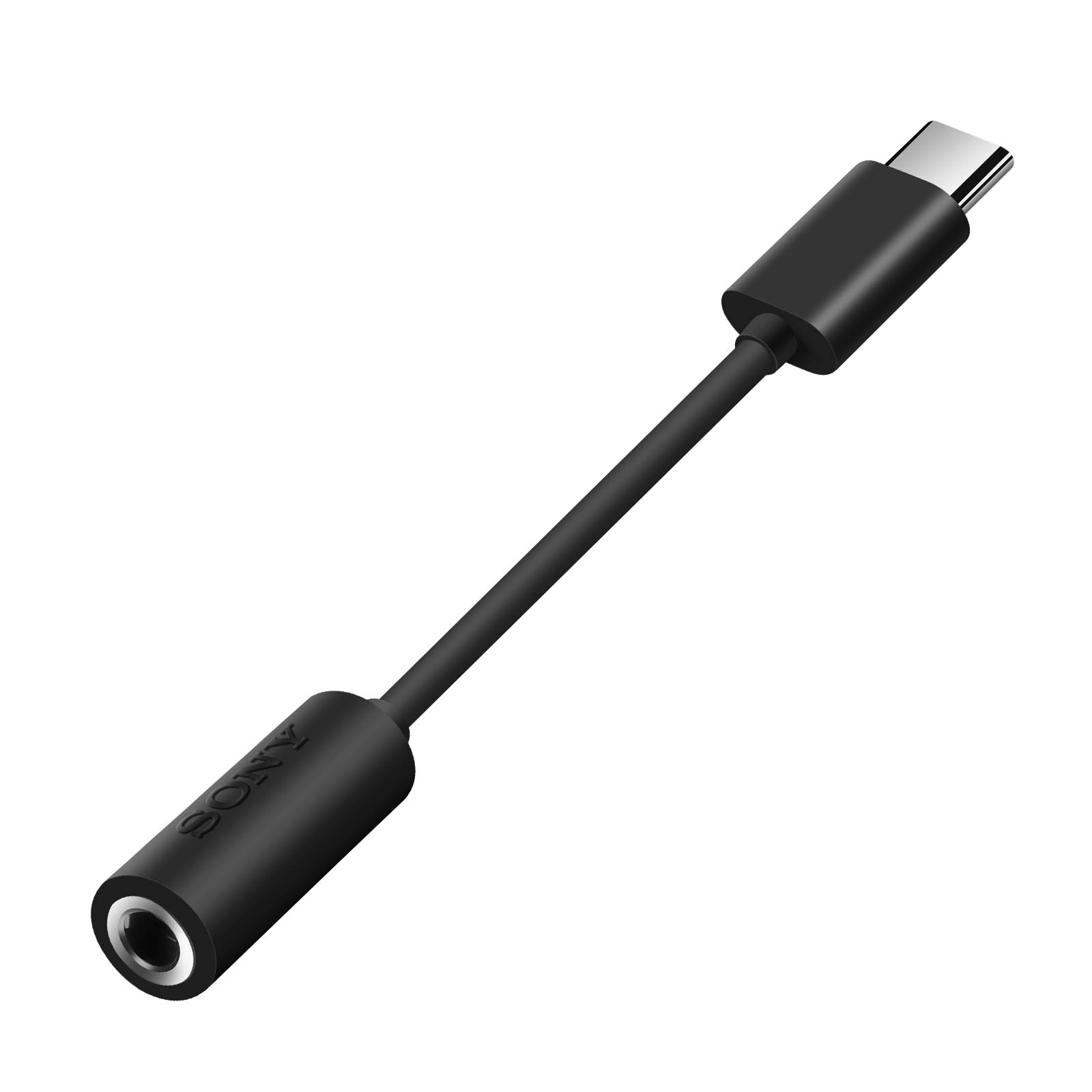 Adaptateur Audio officiel Sony, USB-C mâle vers Jack 3.5mm femelle - Noir -  Français