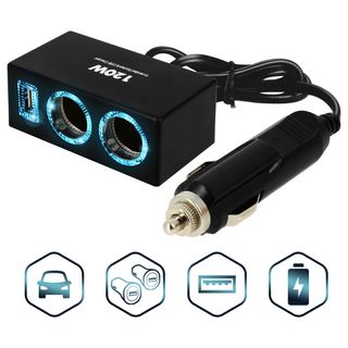 Chargeur Allume-cigare Voiture Pour CrossCall Spider X3 / Shark V2 / Odyssey - Micro USB