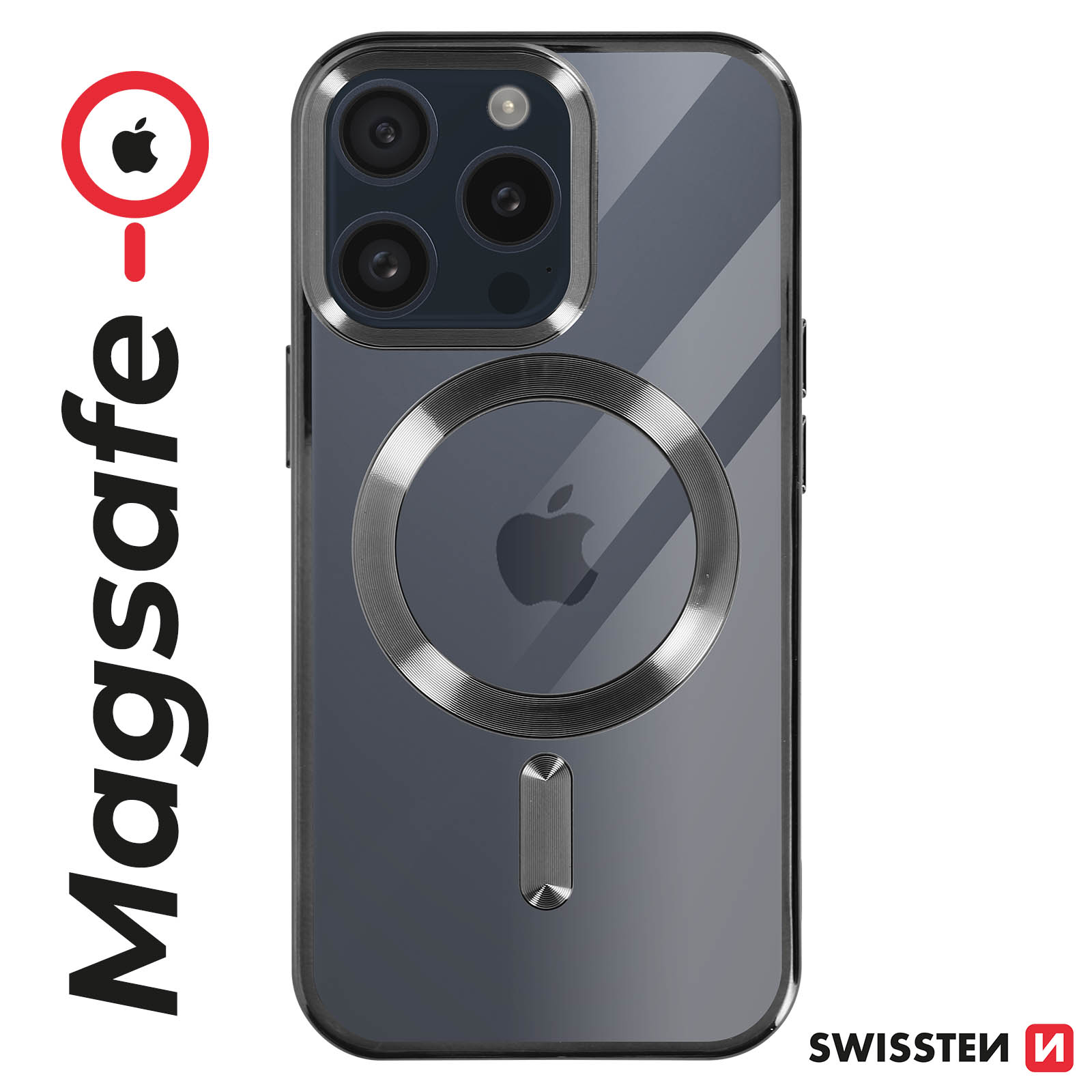 Custodia Trasparente LISEN Per IPhone 15 Plus - Antiingiallimento, Magnetica MagSafe, Protezione Militare - Foto 11