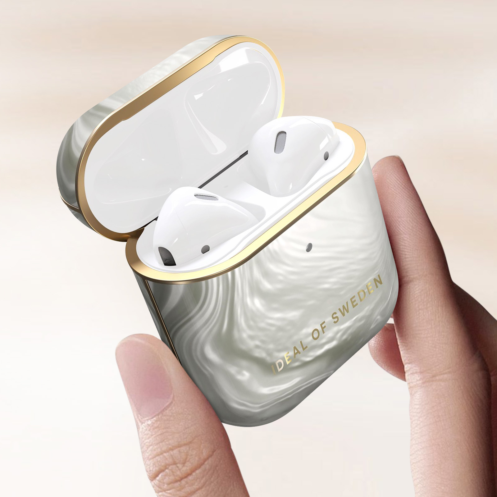 iDEAL OF SWEDEN Airpods ケース ルミナスパール ロゴ iDEAL OF SWEDEN Airpods ケース ルミナスパール ロゴ