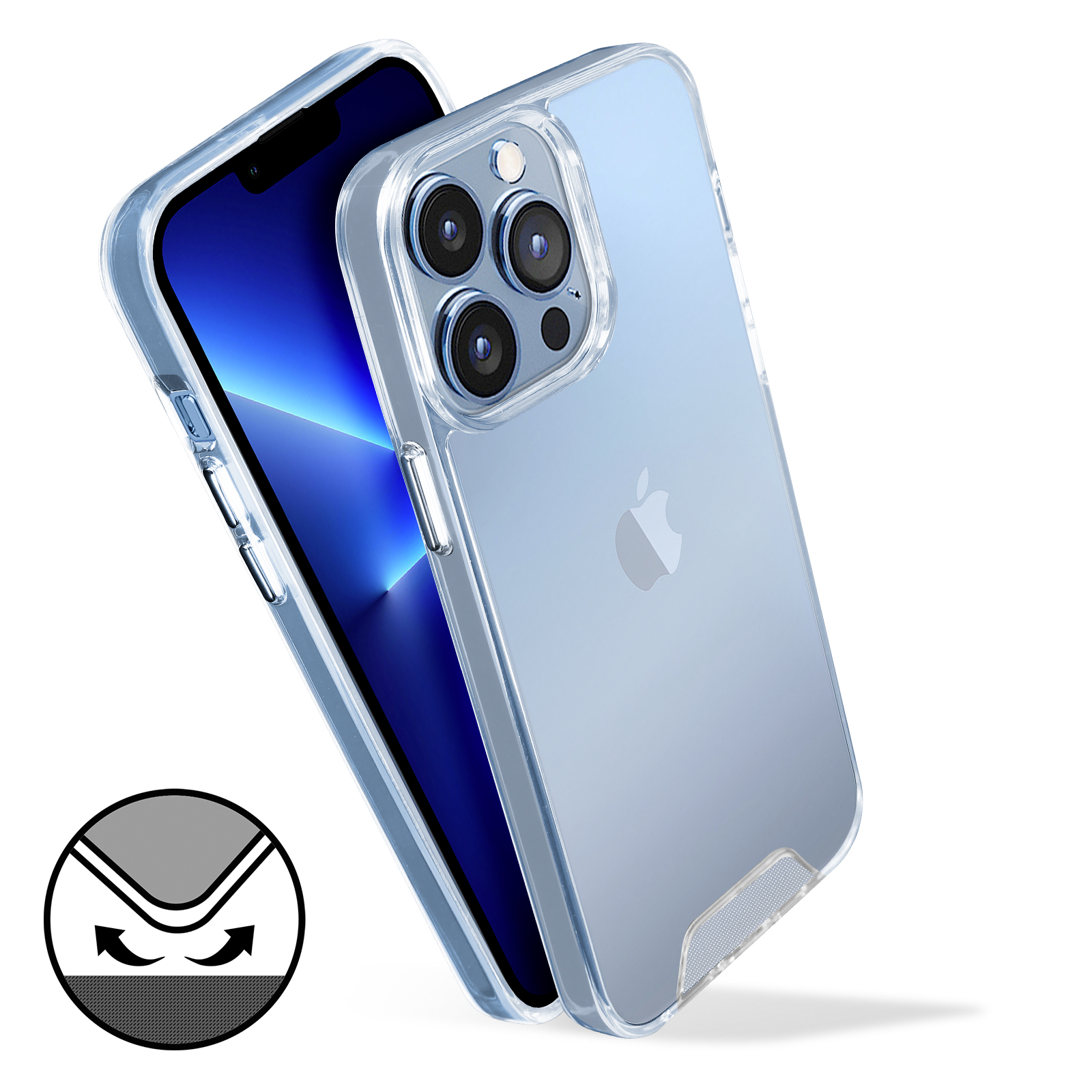 Coque de protection iPhone 13 Pro Max en Silicone Rigide