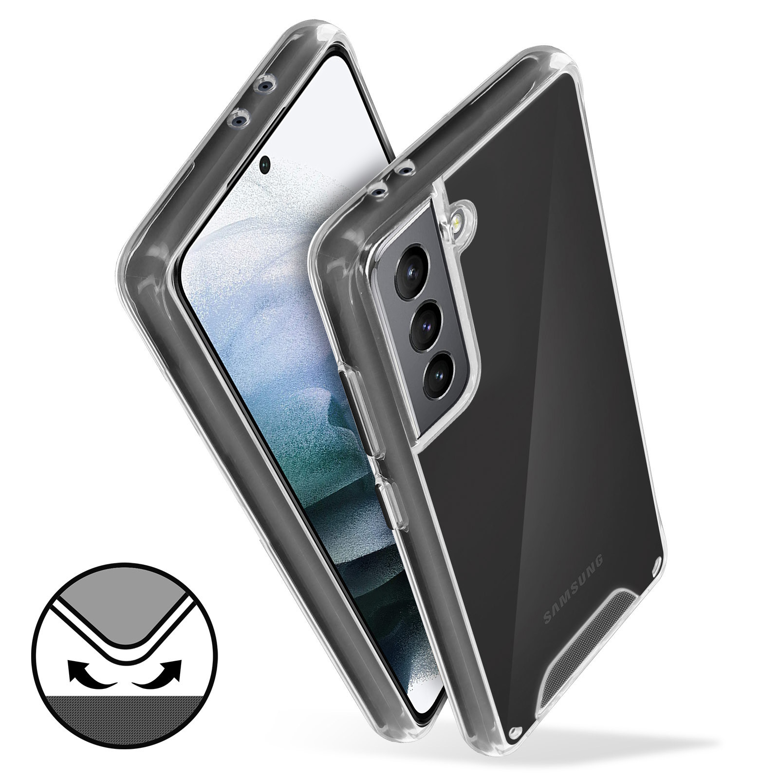 Coque Silicone Pour Samsung Galaxy S21 FE 5G – Design « BM Sport Car » – Protection Anti-choc – Fabriqué En France – Noir