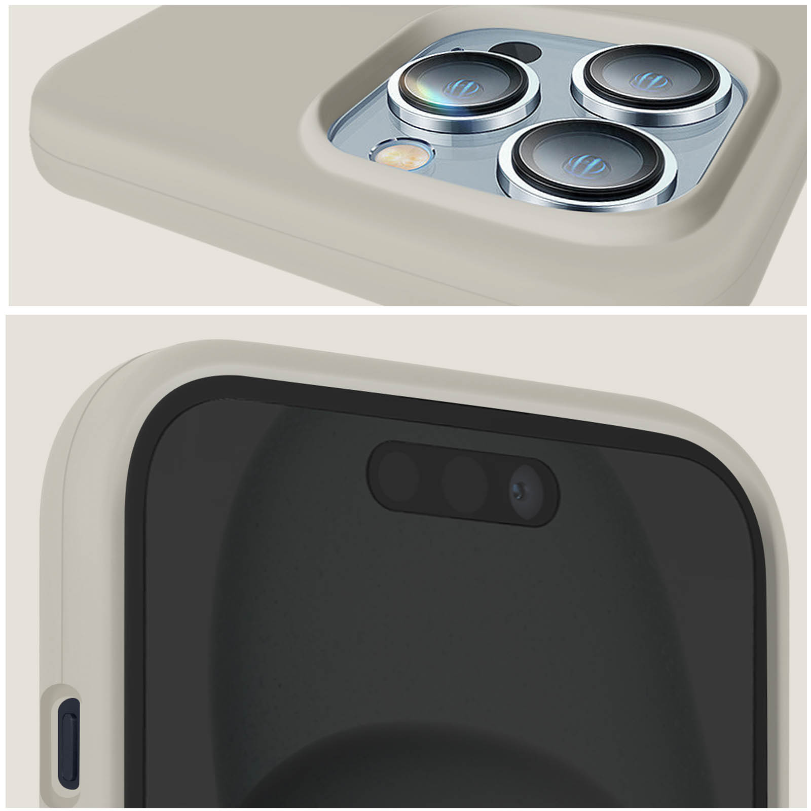 Moxie Coque iPhone 13 Pro [BeFluo] Coque Silicone Fine et Légère