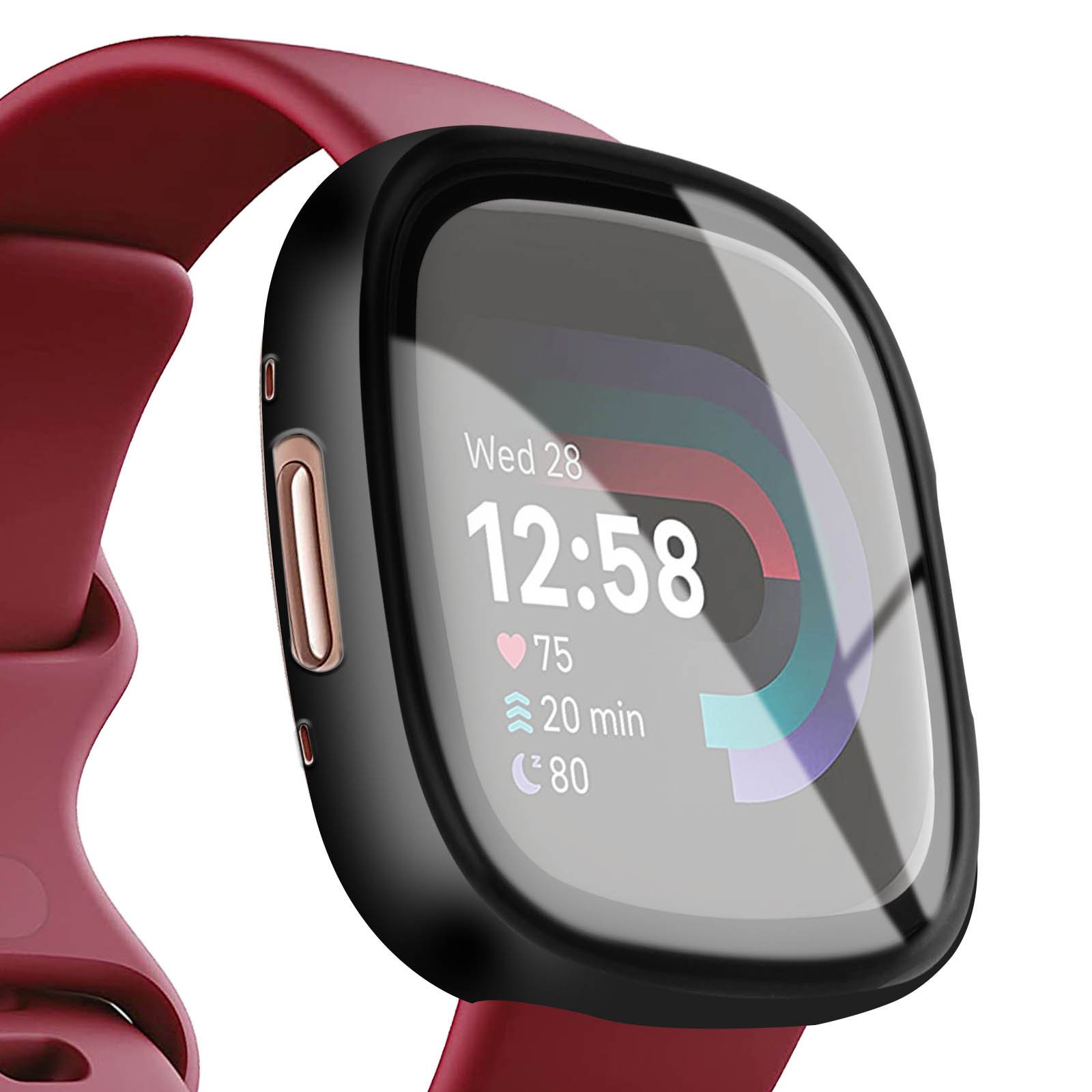 Protection en verre pour FitBit Versa 4