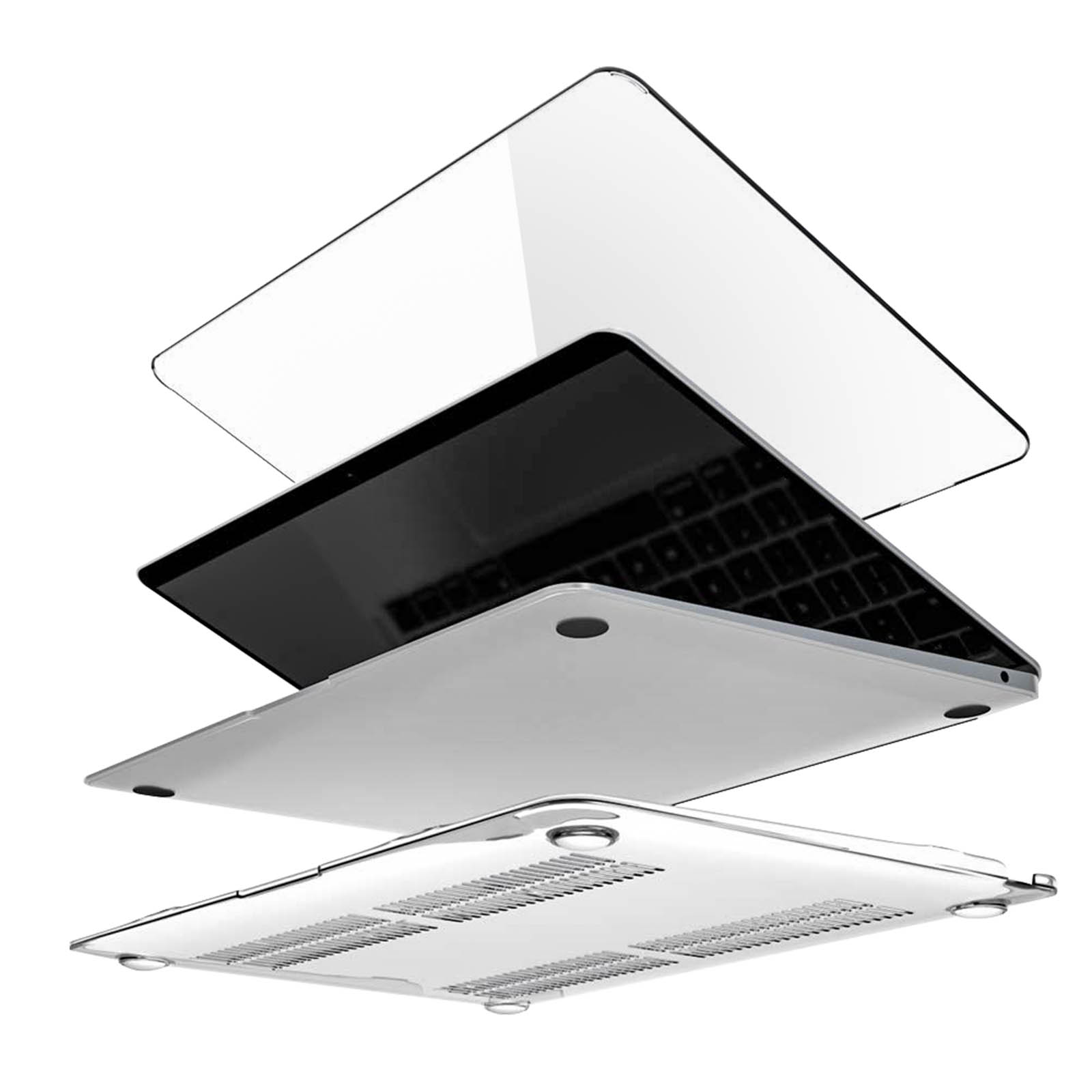 Avizar Coque Polycabonate Rigide Transparent p. MacBook Air 13