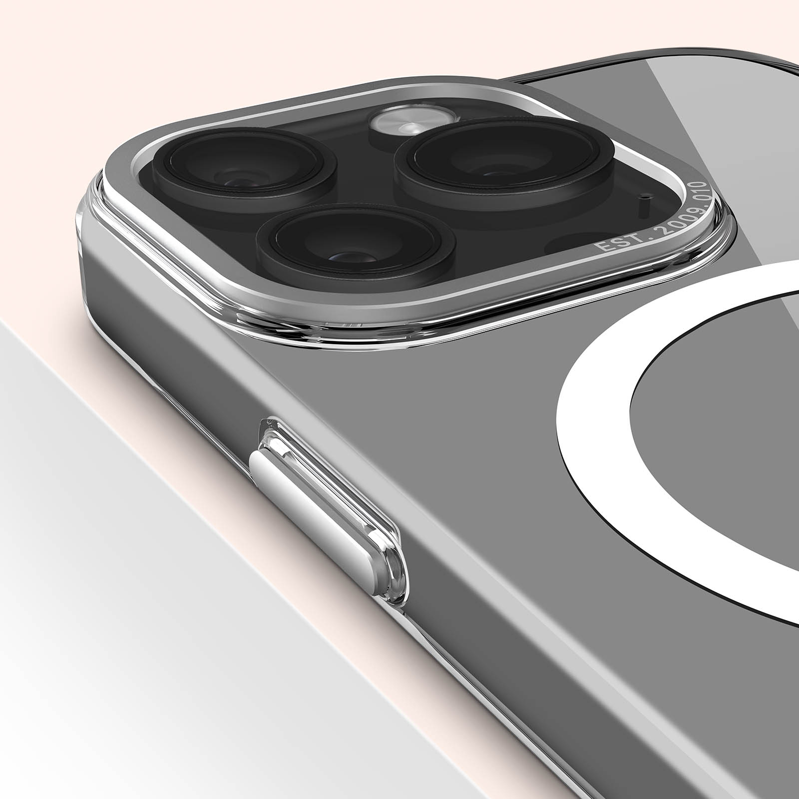 Funda Clear con Magsafe para iPhone 14 Decoded Transparente