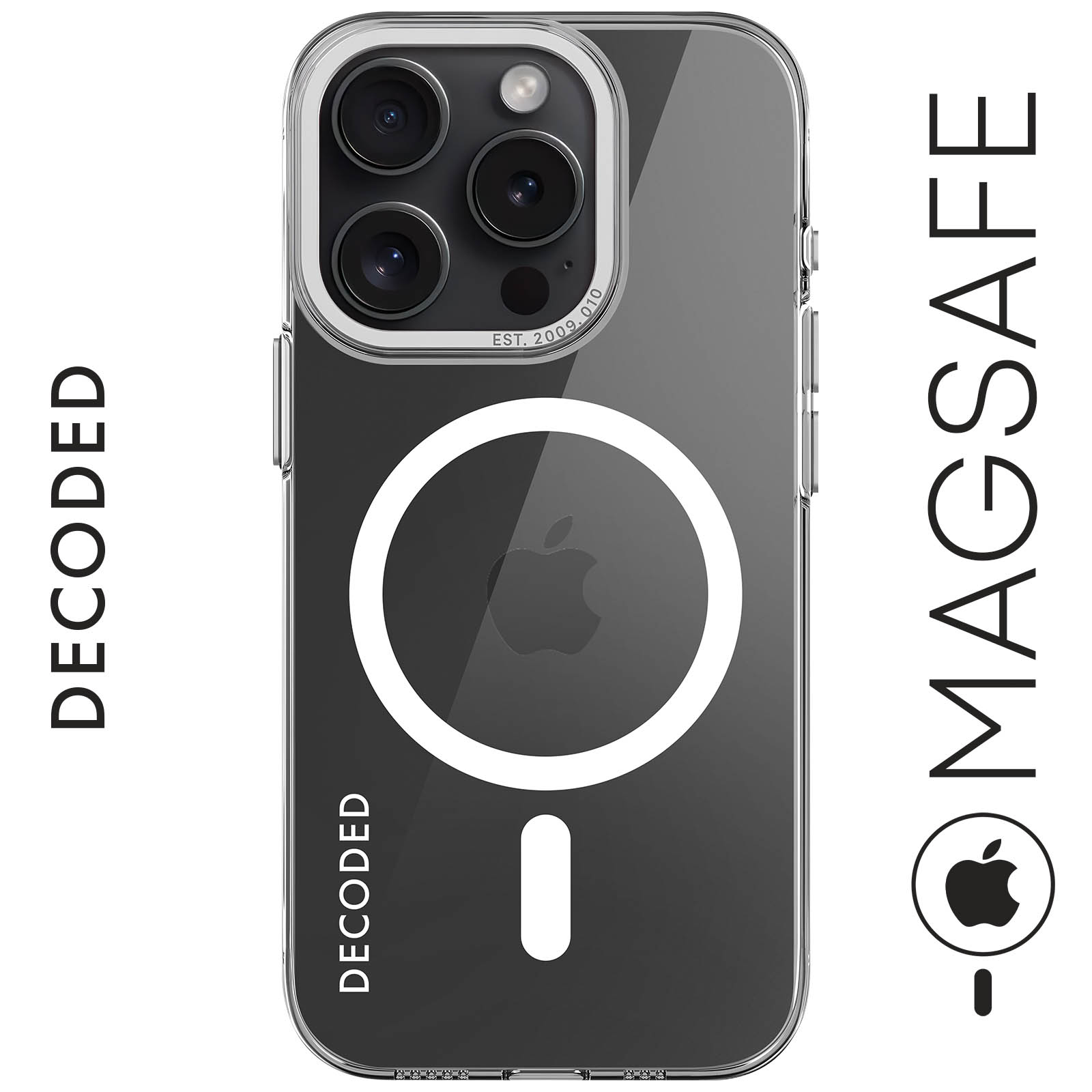 Funda clear con Magsafe para iPhone 14 Pro Max Decoded