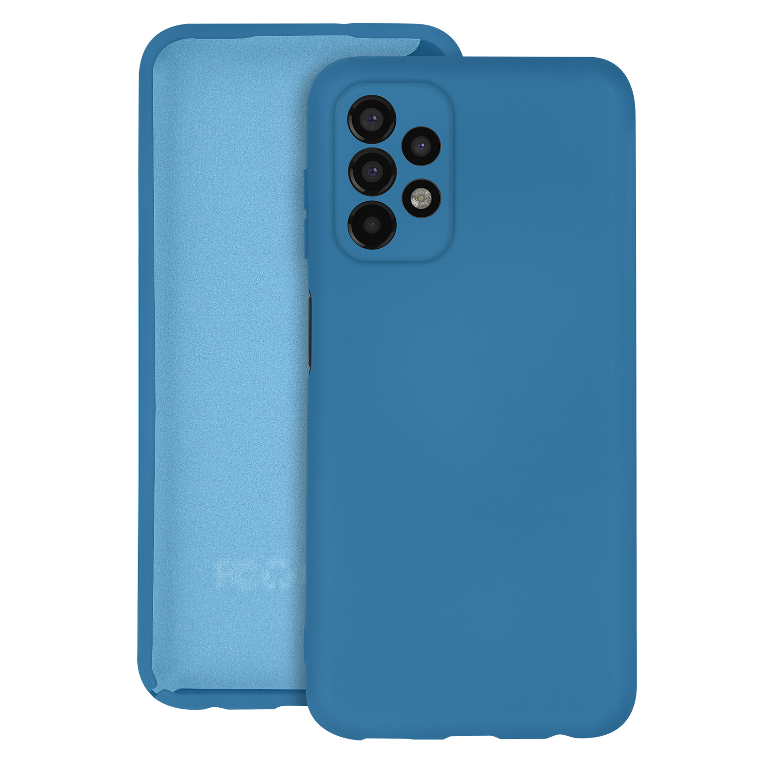 Funda de silicona para Samsung Galaxy A52 5G 4G, carcasa protectora trasera  de tacto suave para