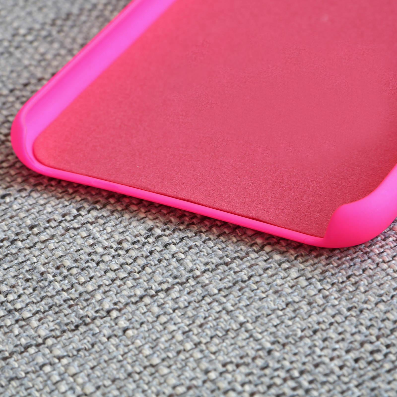 Funda Carcasa protectora de silicona semirrígida suave al tacto - Azul para iPhone  15 Plus - Spain