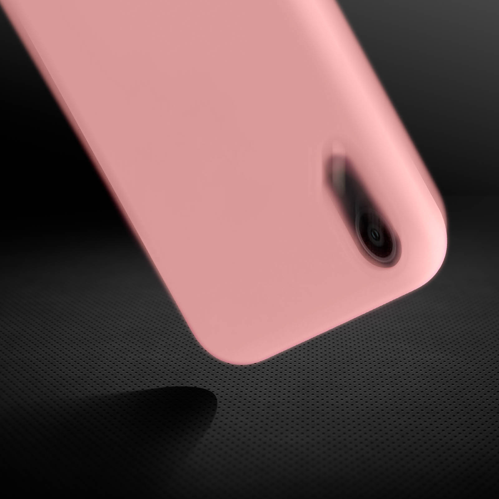 Coque de protection en Silicone semi-rigide avec finition Soft Touch - Rose  Fluo p. Apple iPhone XR - Français