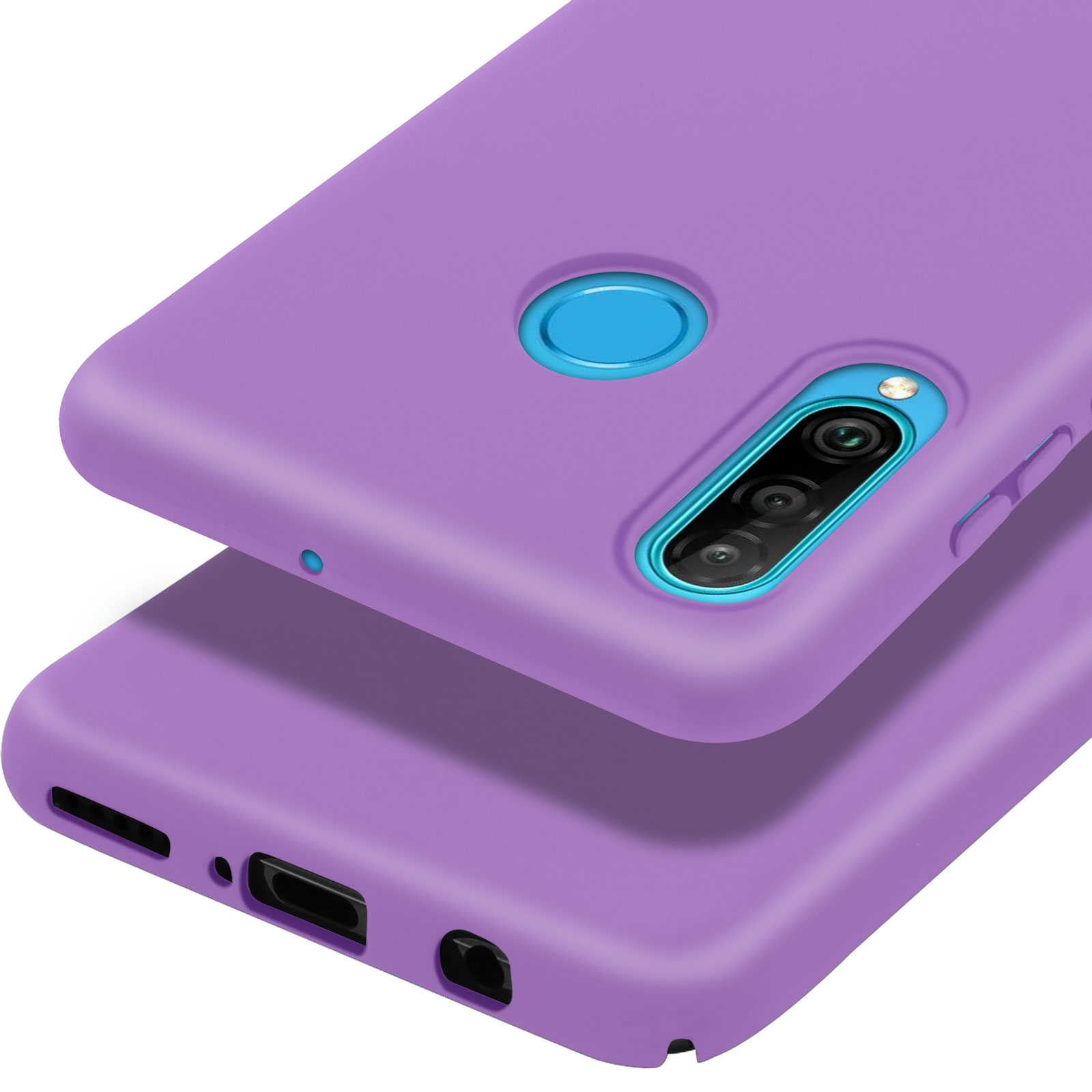 Funda de silicona Huawei P30 Pro (morado) 