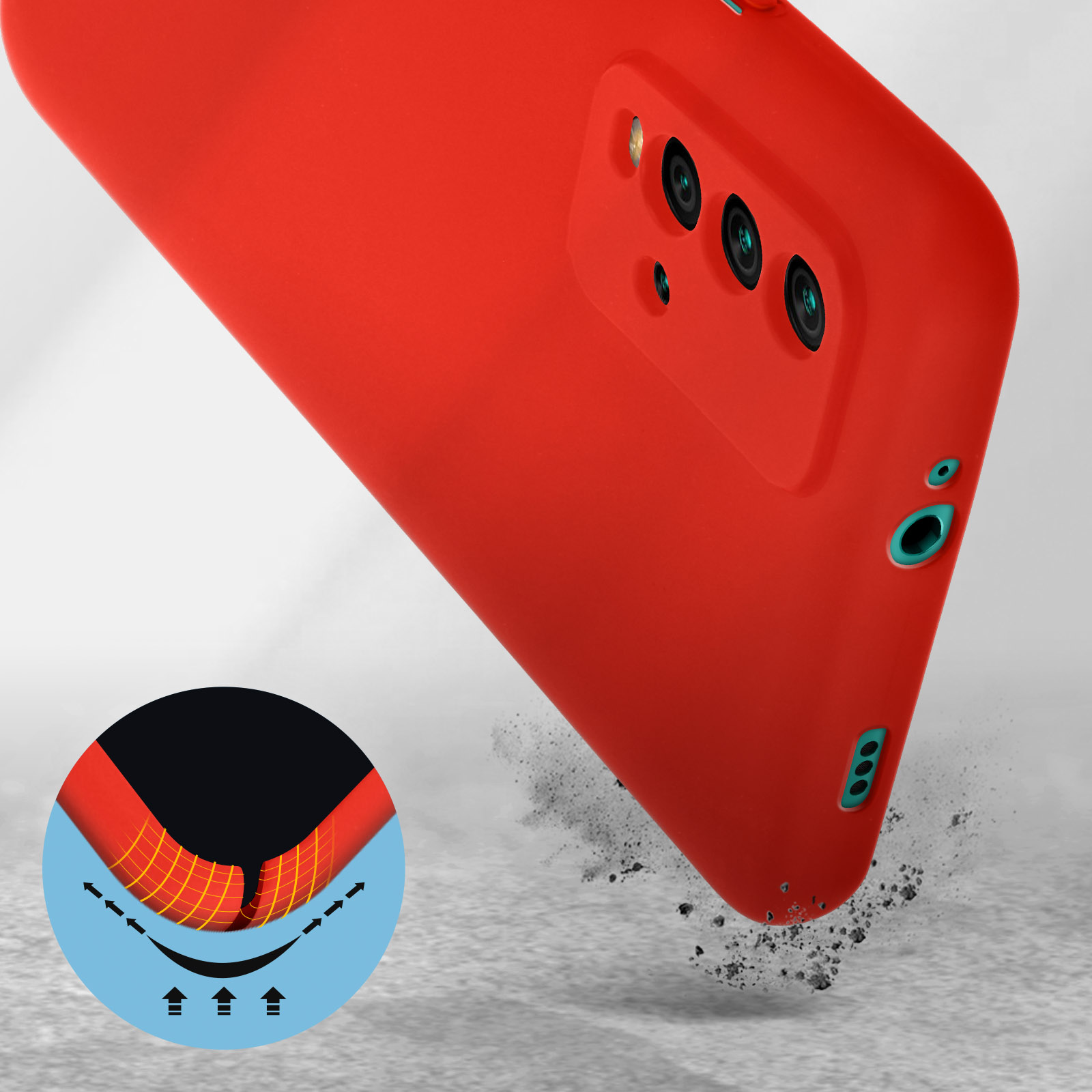 Carcasa Silicona Xiaomi Mi 9t Y 9t Pro Semirrígida Mate Suave