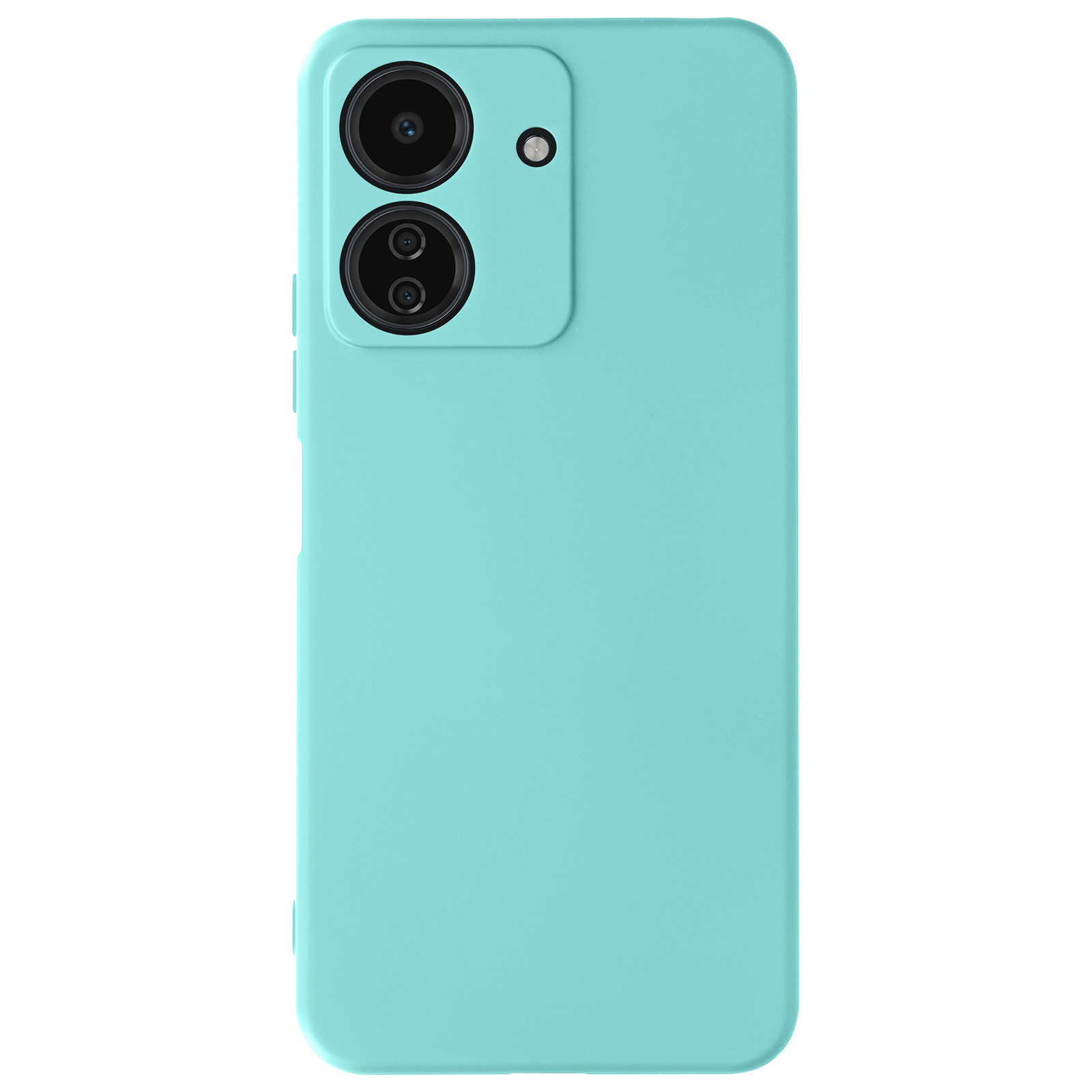 Funda Gel Tacto Silicona + Colgante Azul Turquesa Xiaomi 13T / 13T Pro