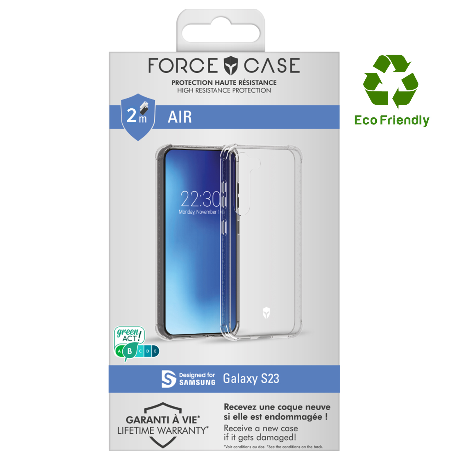 Coque Force Case Samsung Galaxy S23 Garantie à Vie - Collection