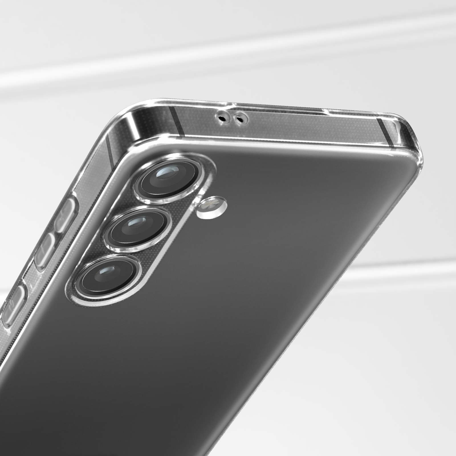Funda Samsung Galaxy S24 Plus 5G Silicona Transparente
