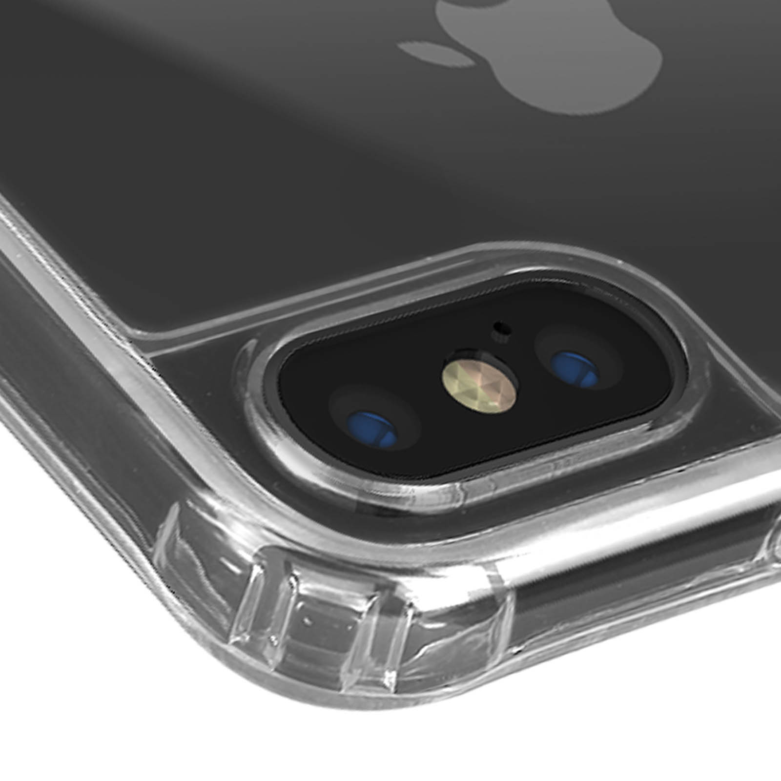 JOICO Carcasa Para iPhone X / XS Transparente + Lamina