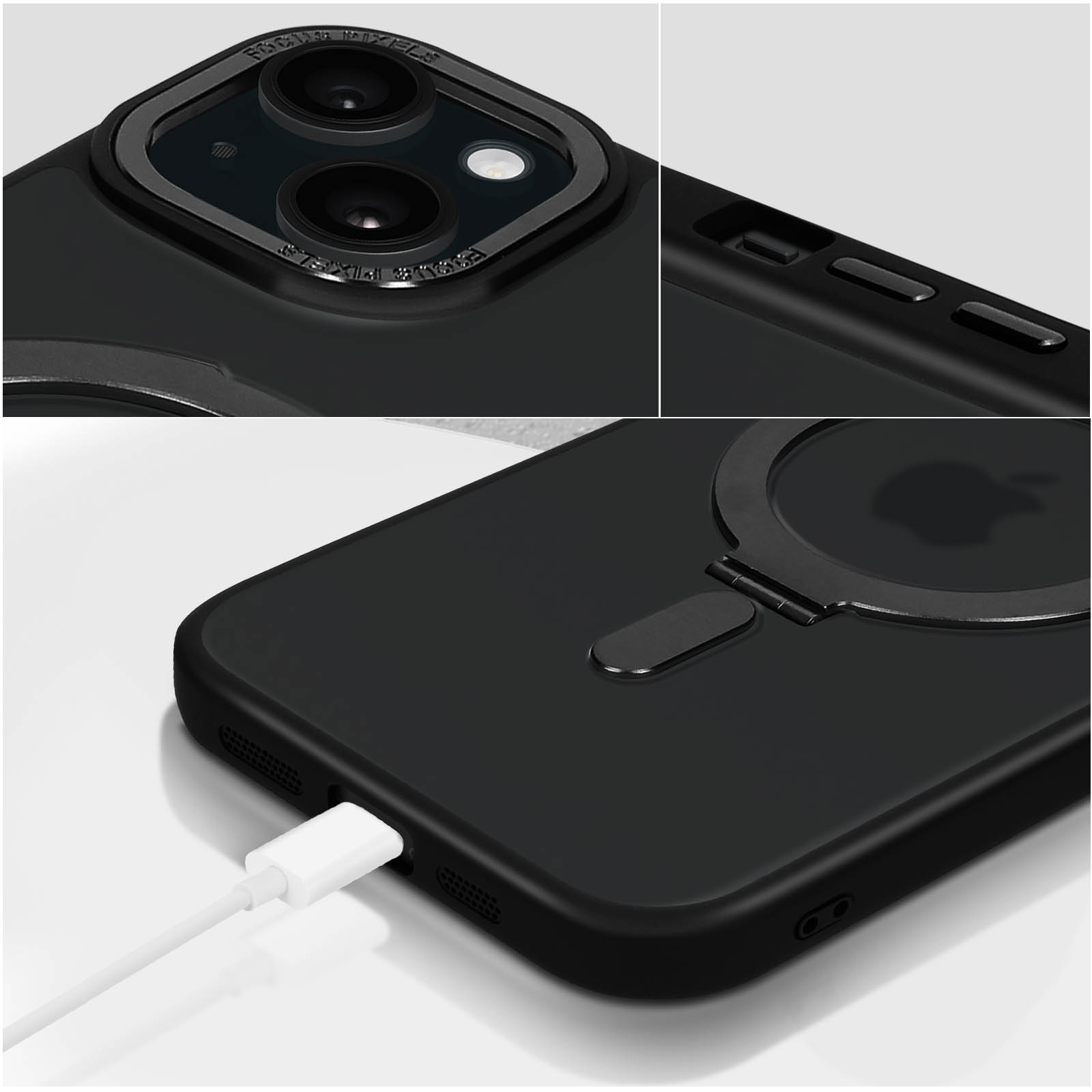 Coque Bumper Compatible avec Magsafe pour iPhone 15 Plus - La Casa de las  Carcasas, Accessoires et coques pour téléphones port Couleur Noir
