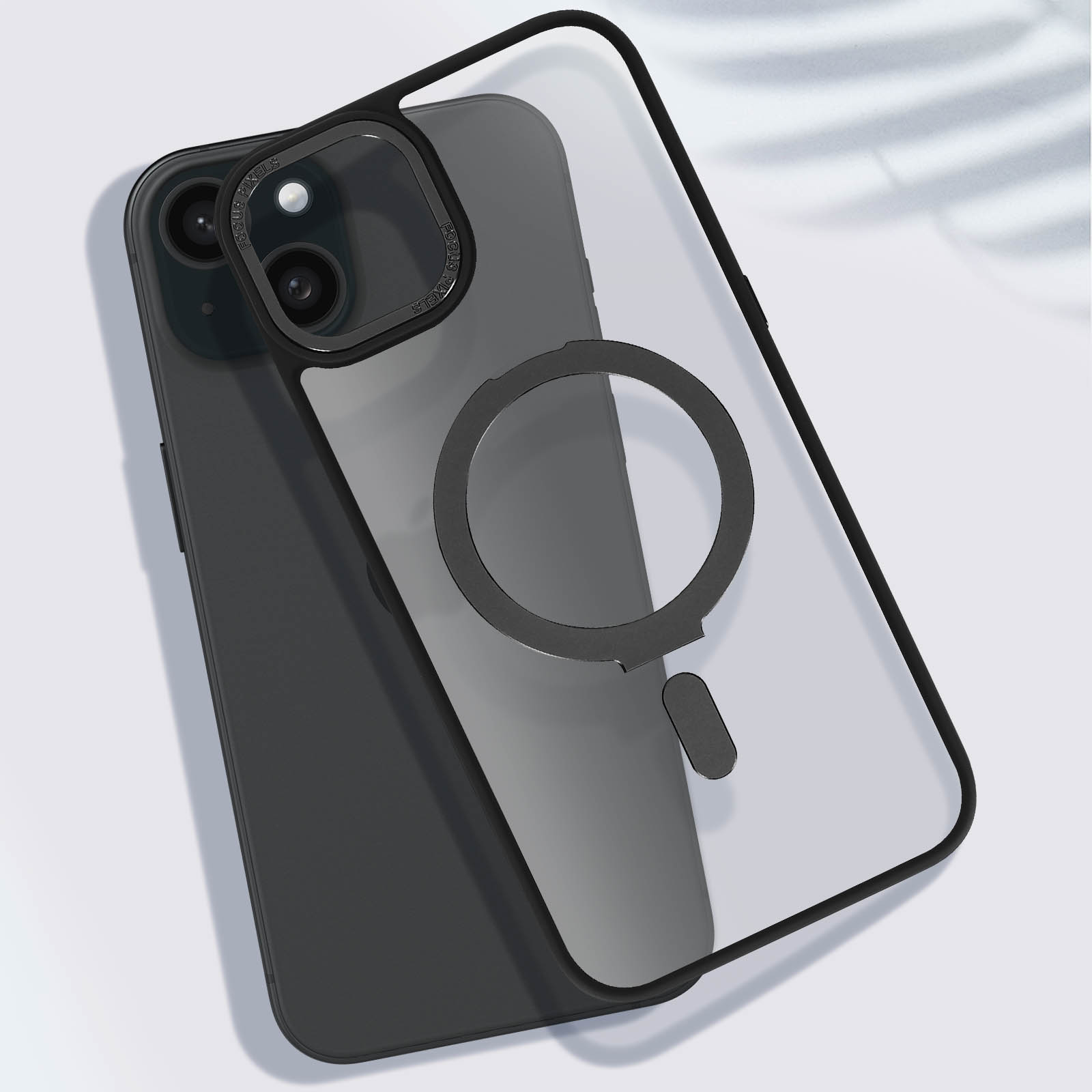 Avizar Coque MagSafe pour iPhone 15 Pro Max Silicone Protection