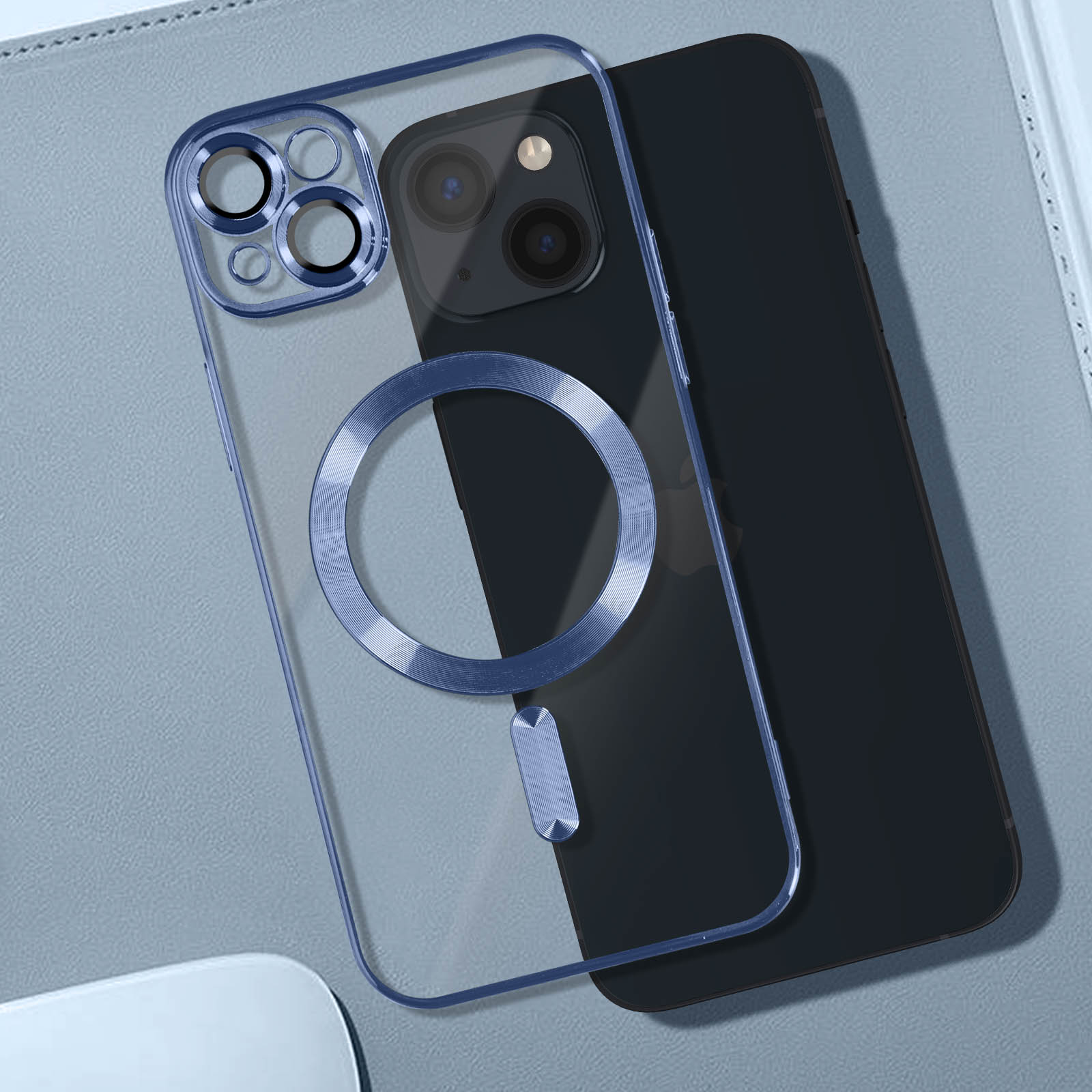 Funda de Silicona con MagSafe Apple para iPhone 13 Pro Max - Azul