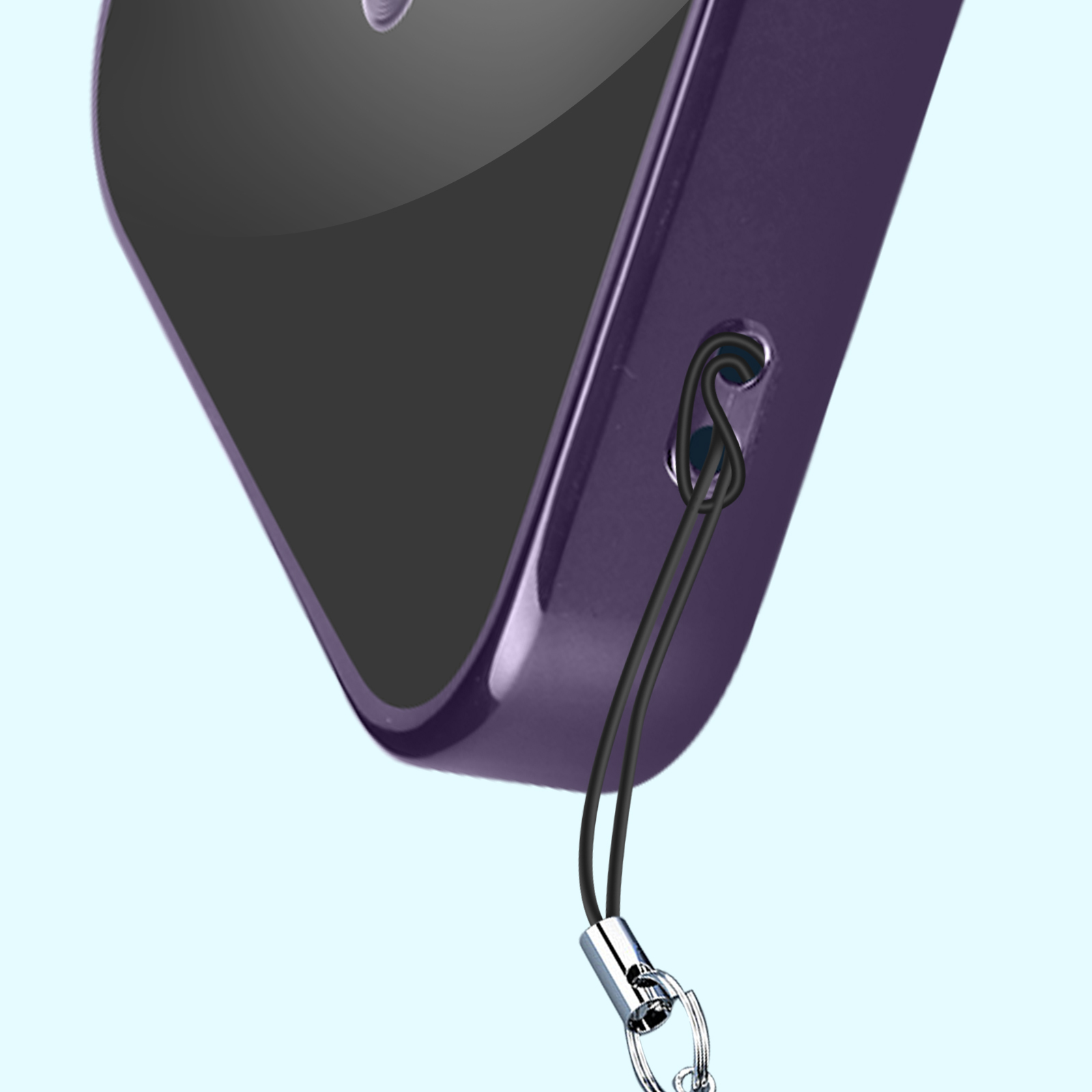 Coque pour iPhone 12/12 Pro Souple TPU et Ultra Fine Rep iPhone Médoc  Couleur Violet