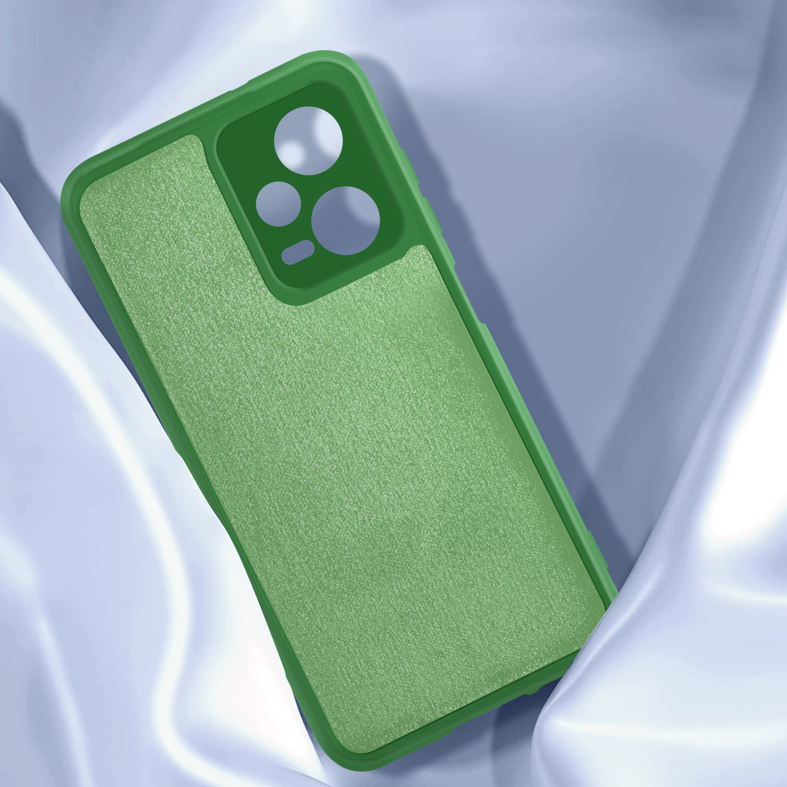 Funda de polipiel Xiaomi 12 Pro Original Verde