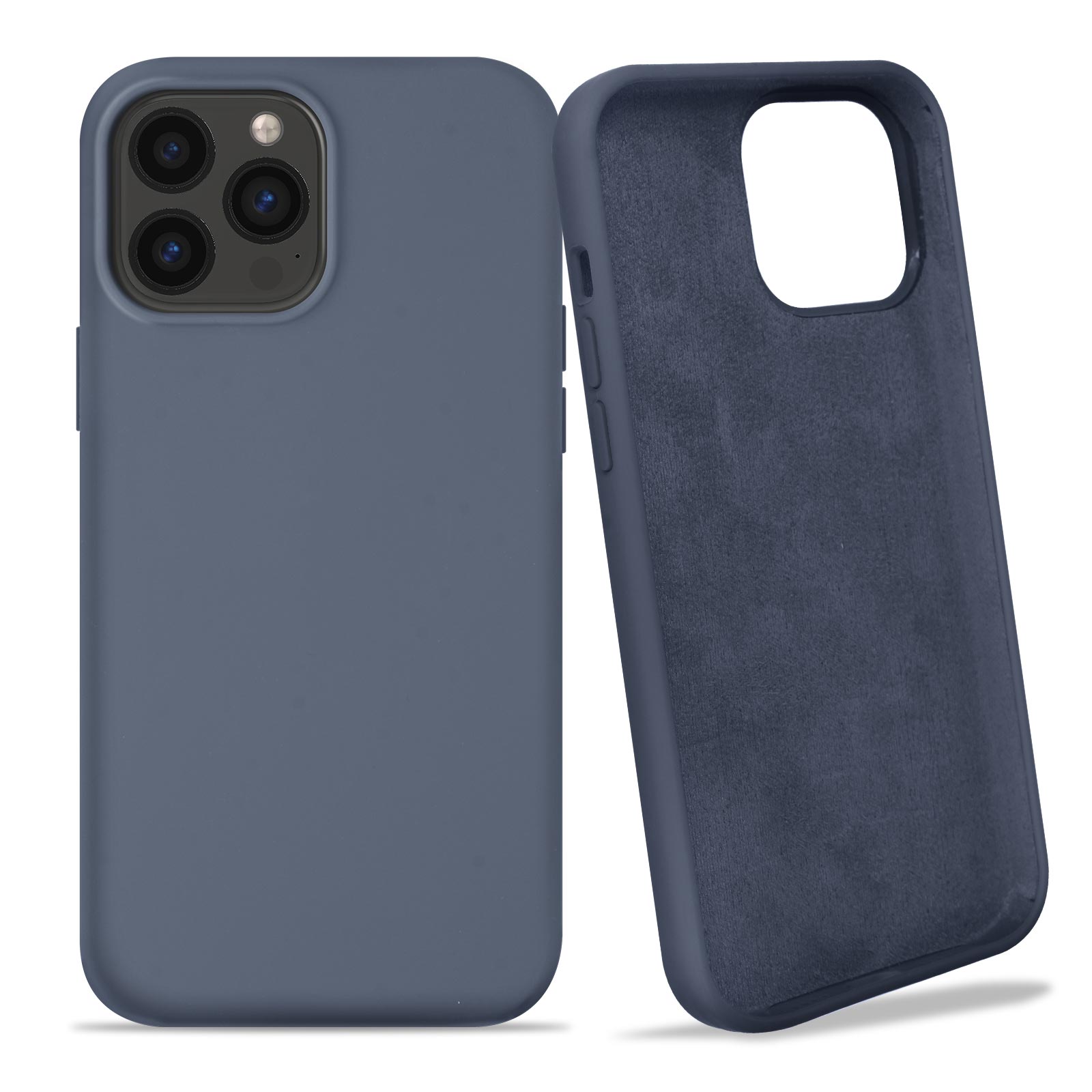 Coque iPhone 11 Pro Max - Apple silicone soft touch - Gris
