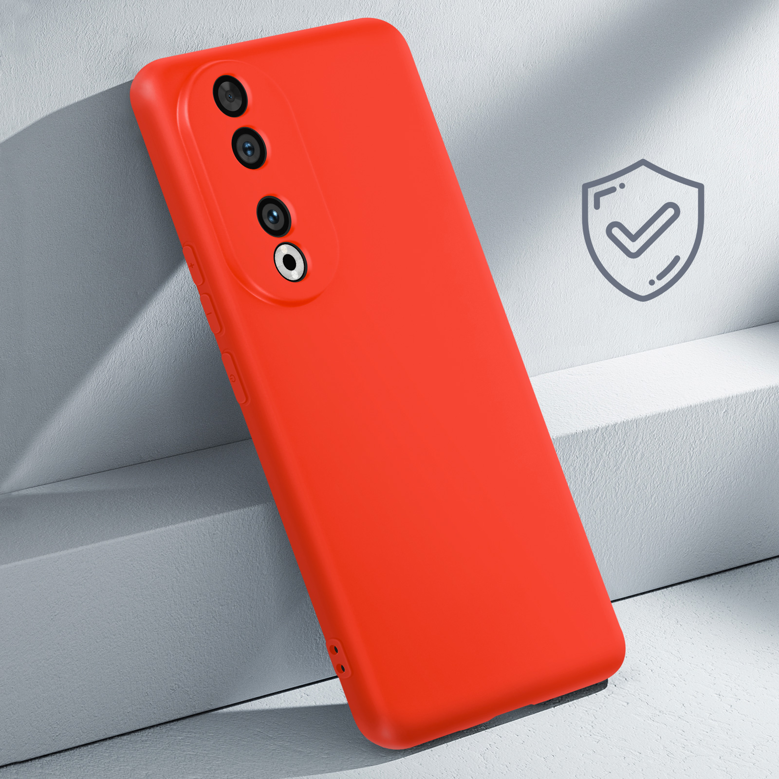 Nillkin Frosted Pro - Funda de goma Xiaomi 13 Pro - Rojo