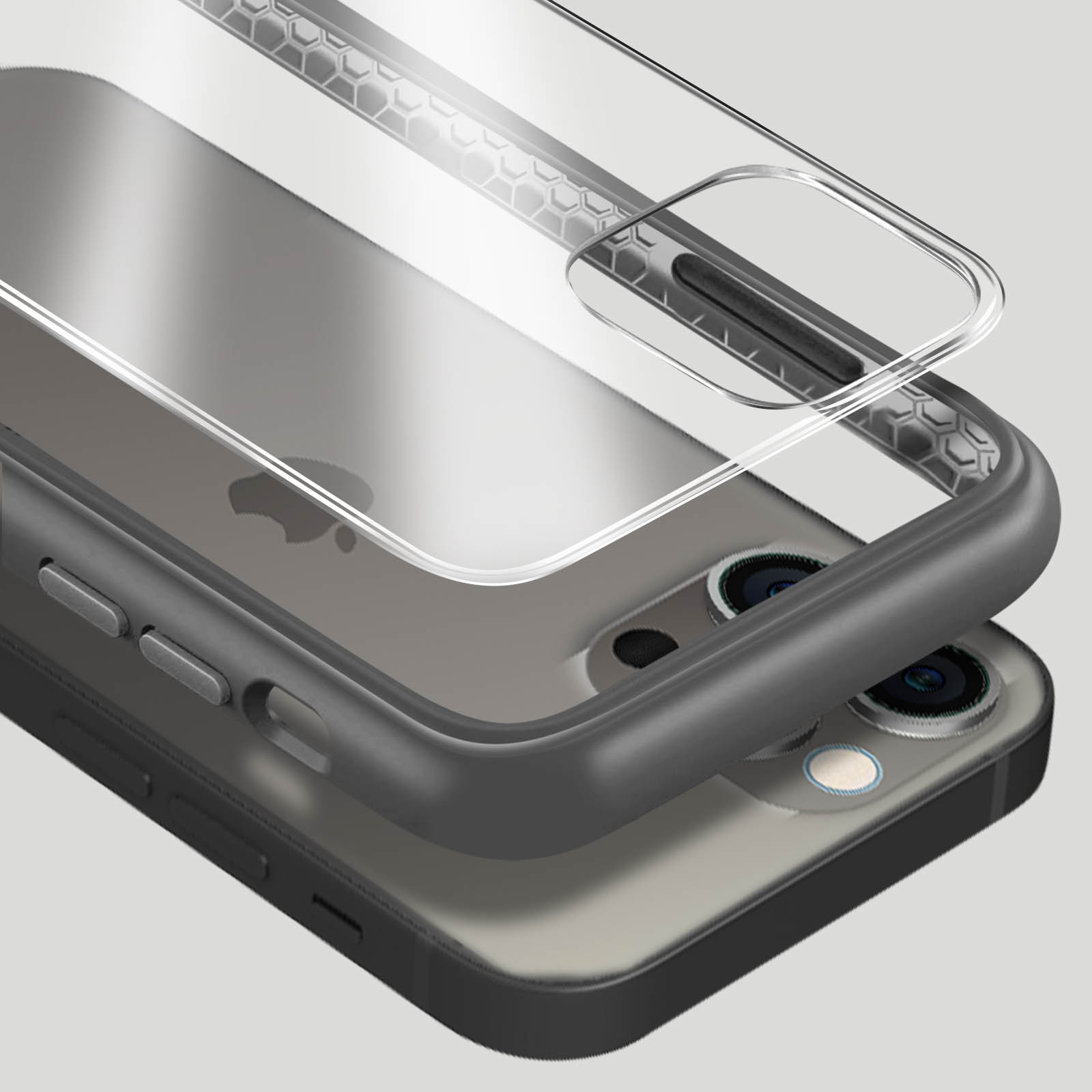 RhinoShield Coque pour iPhone 13 Pro Max Mode Bumper et Renforcé Mod NX  graphite - Coque téléphone - LDLC