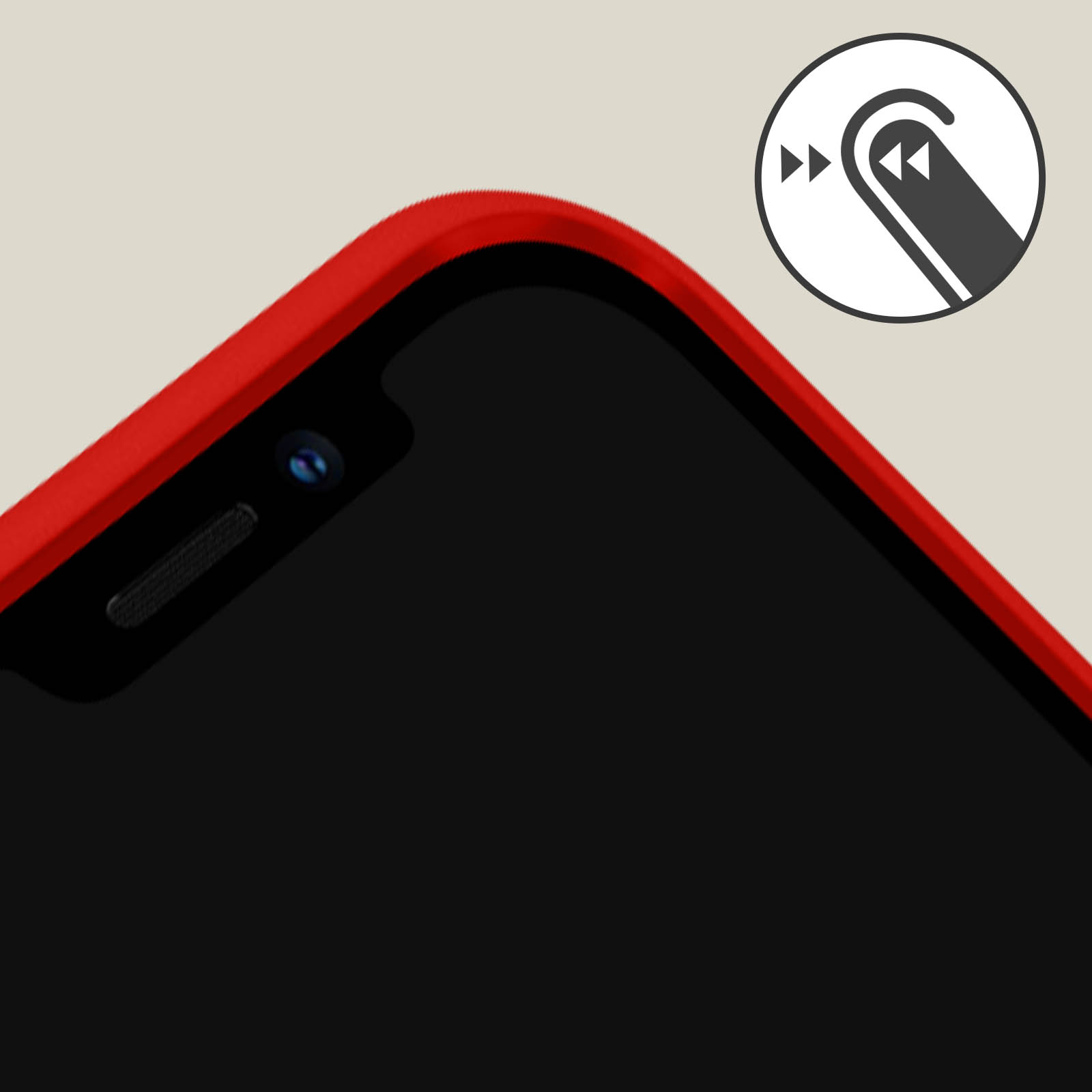 RhinoShield Coque pour iPhone 13 mini Mode Bumper et Renforcé Mod NX Rouge  - Coque téléphone - LDLC