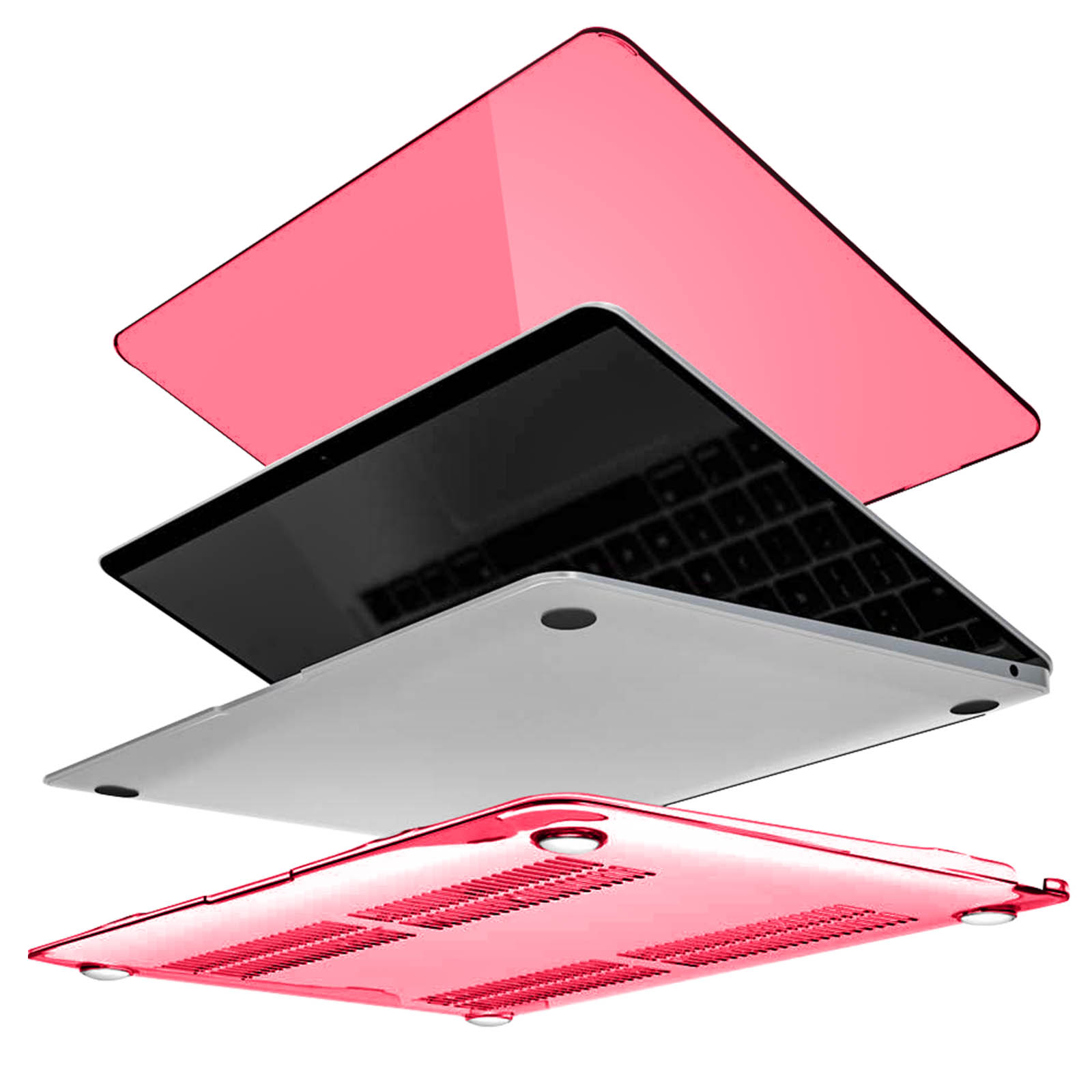 Avizar Coque pour Macbook Pro 13'' 2020 Protection Intégrale Rigide Contour  Souple Rouge - Sac, sacoche, housse - LDLC