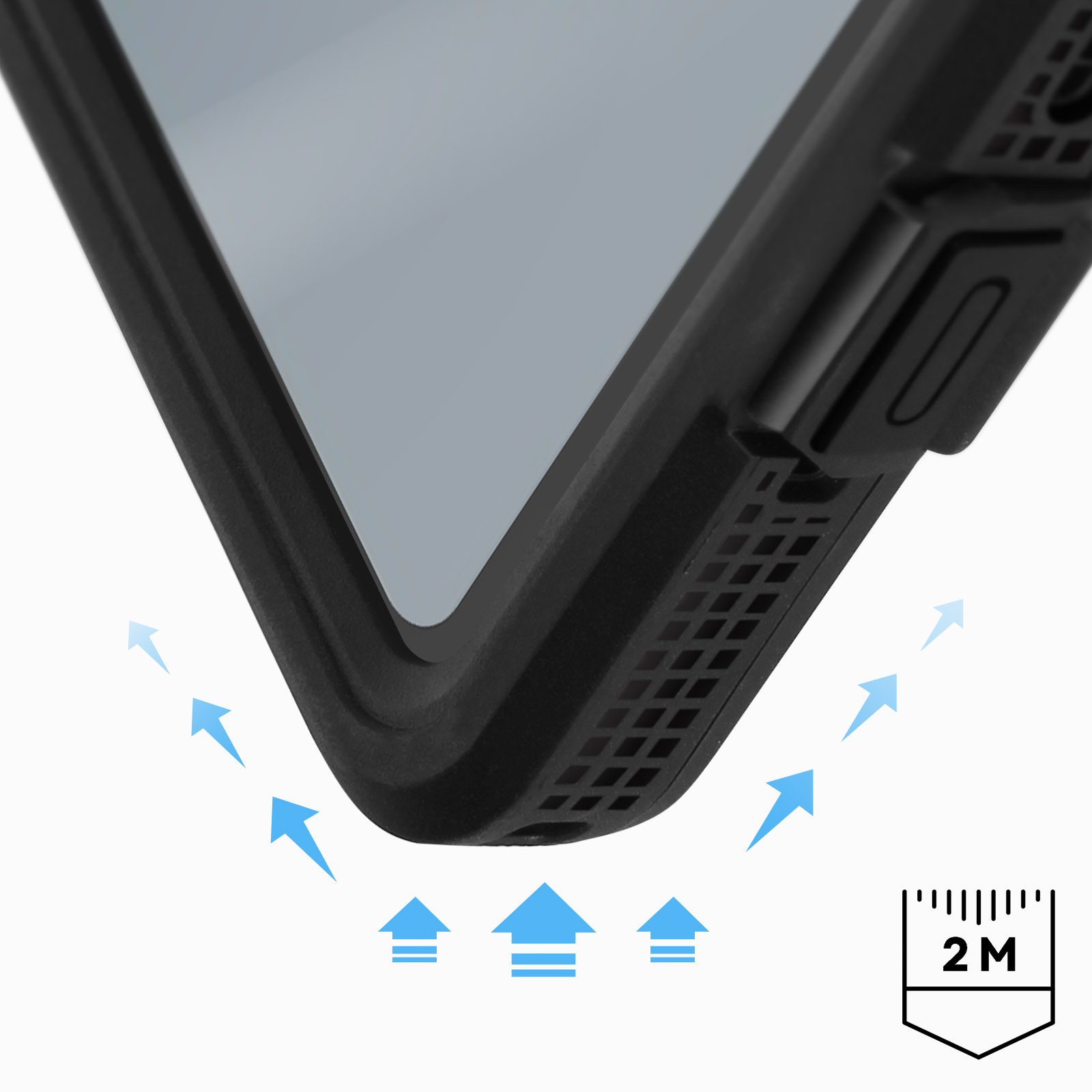 Lanhiem Coque Xiaomi Redmi Note 12 Pro (5G), [IP68 Étanche + Antichoc] 360  Protection Integrale Antipoussière Waterproof Etui Double Renforcé Avant et