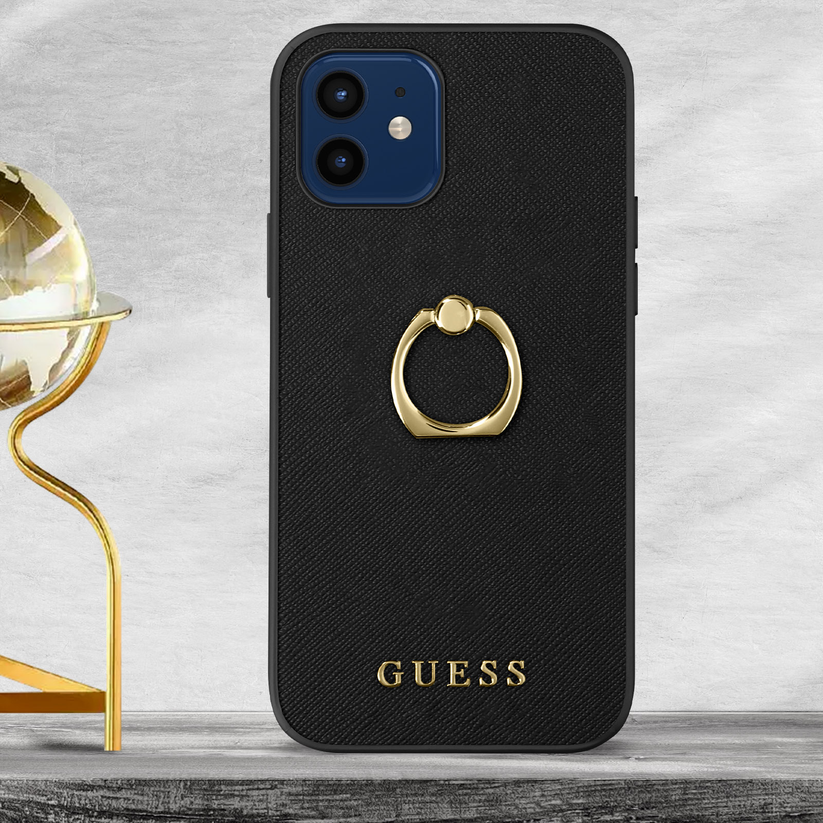 Funda GUESS Con Anillo de Soporte iPhone 13 Pro