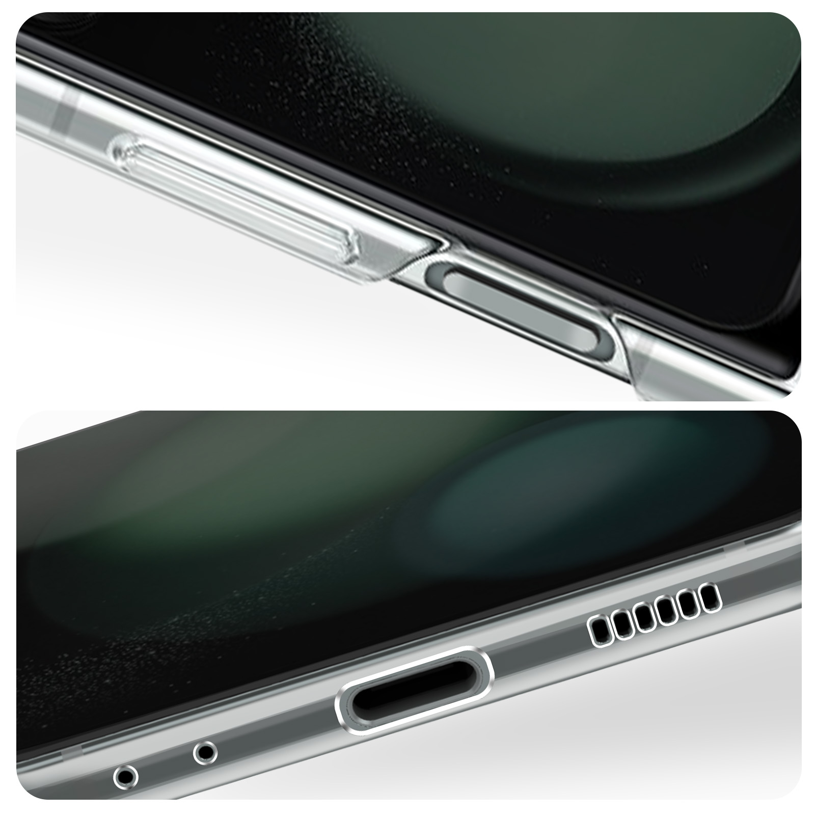 Coque transparente compatible Samsung Galaxy Z Flip 5 avec support de bague  placage transparent pc Z Flip 5 étui anti-rayures
