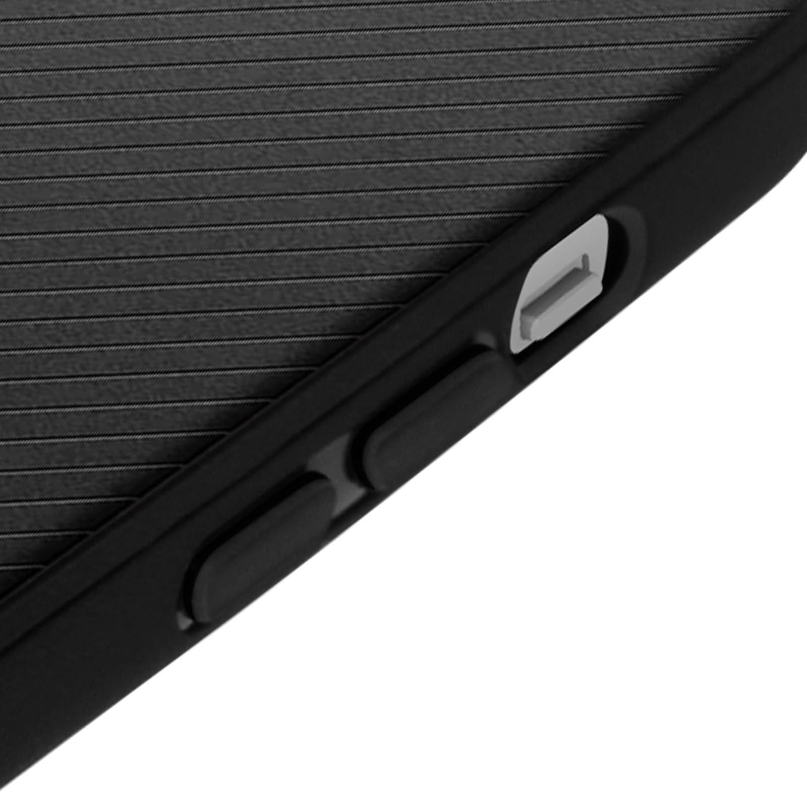 Coque SPIGEN iPhone 13 Pro Max MagSafe éco-cuir Noir