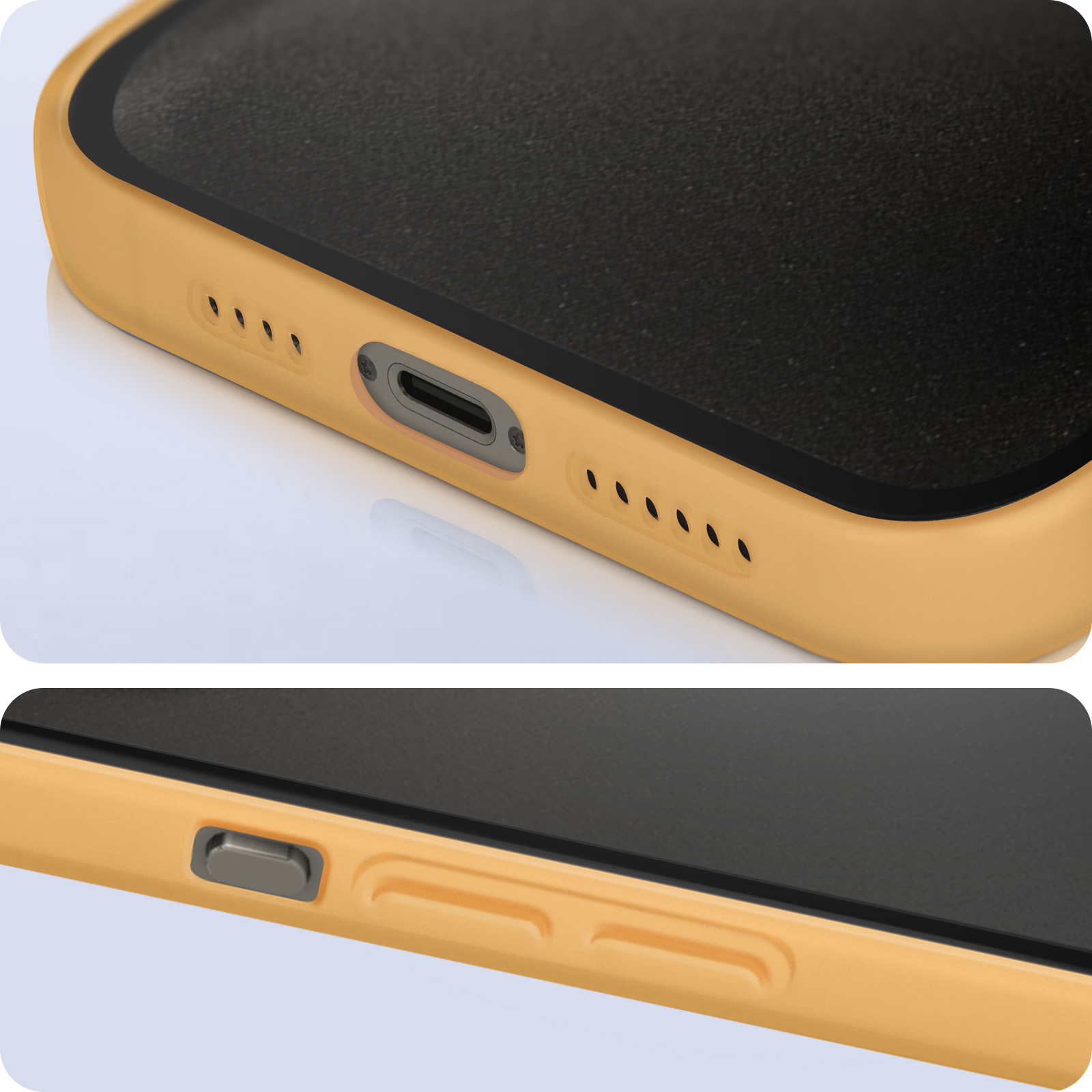 Funda MagSafe iPhone 15 Pro Max, función de soporte - Serie Camgrip Morado  - Spain
