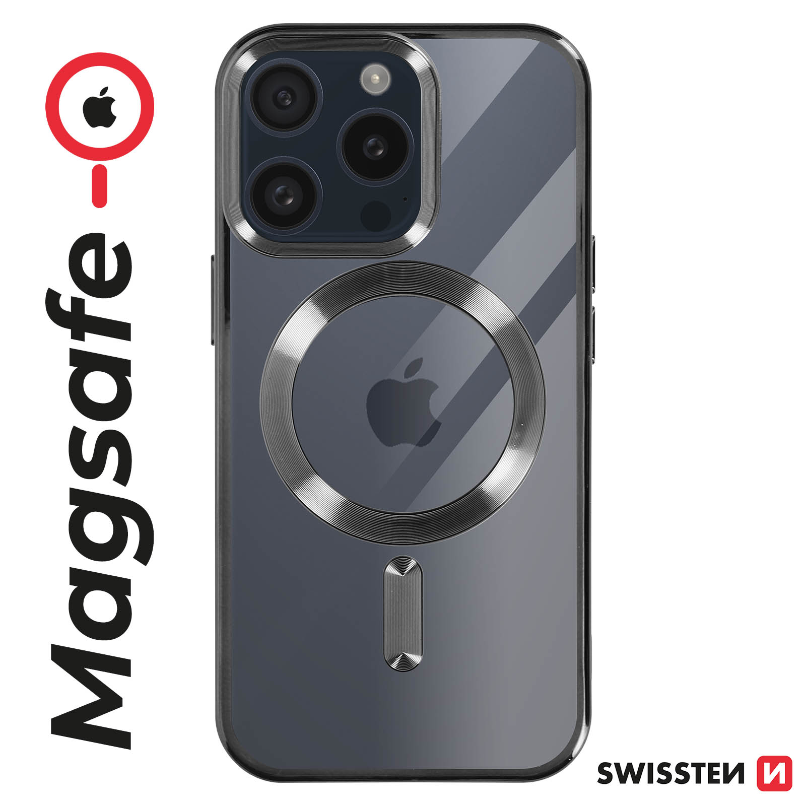 Apple Funda Transparente con MagSafe para el iPhone 15 Pro MAX