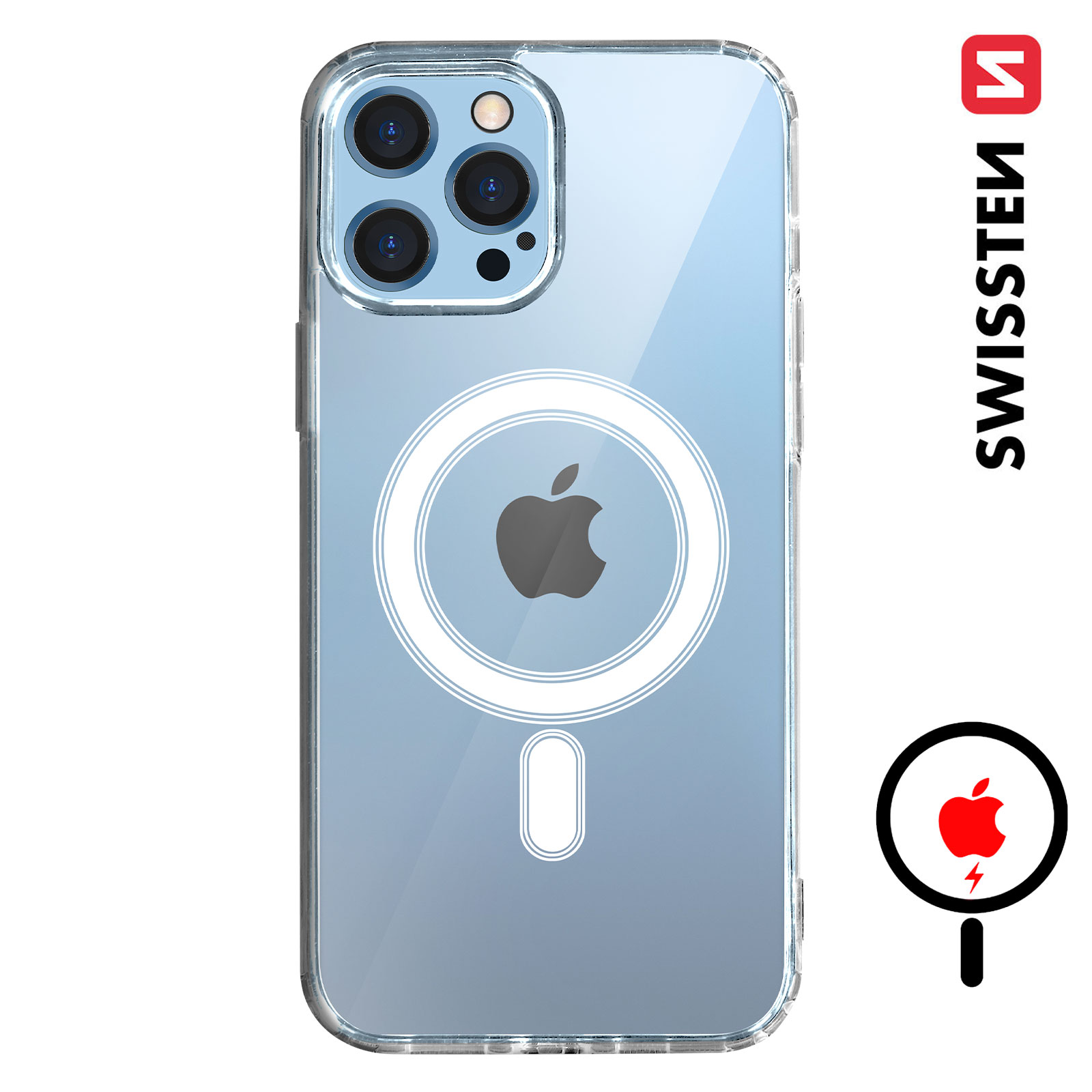 Coque Apple avec MagSafe pour iPhone 13 - Transparent - Coque et