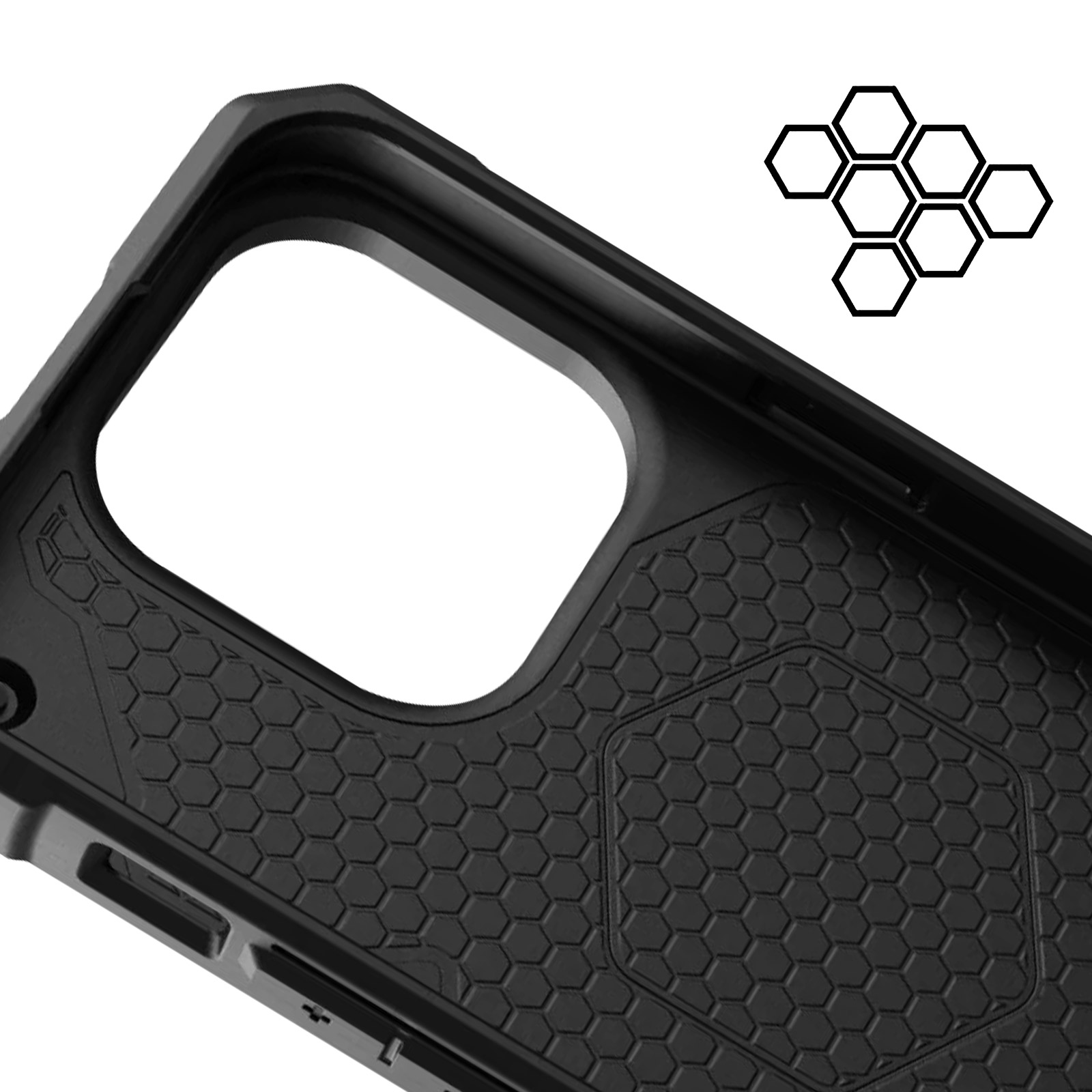 Funda UAG Monarch Pro para Apple iPhone 15 Pro Max - Carbon Fiber