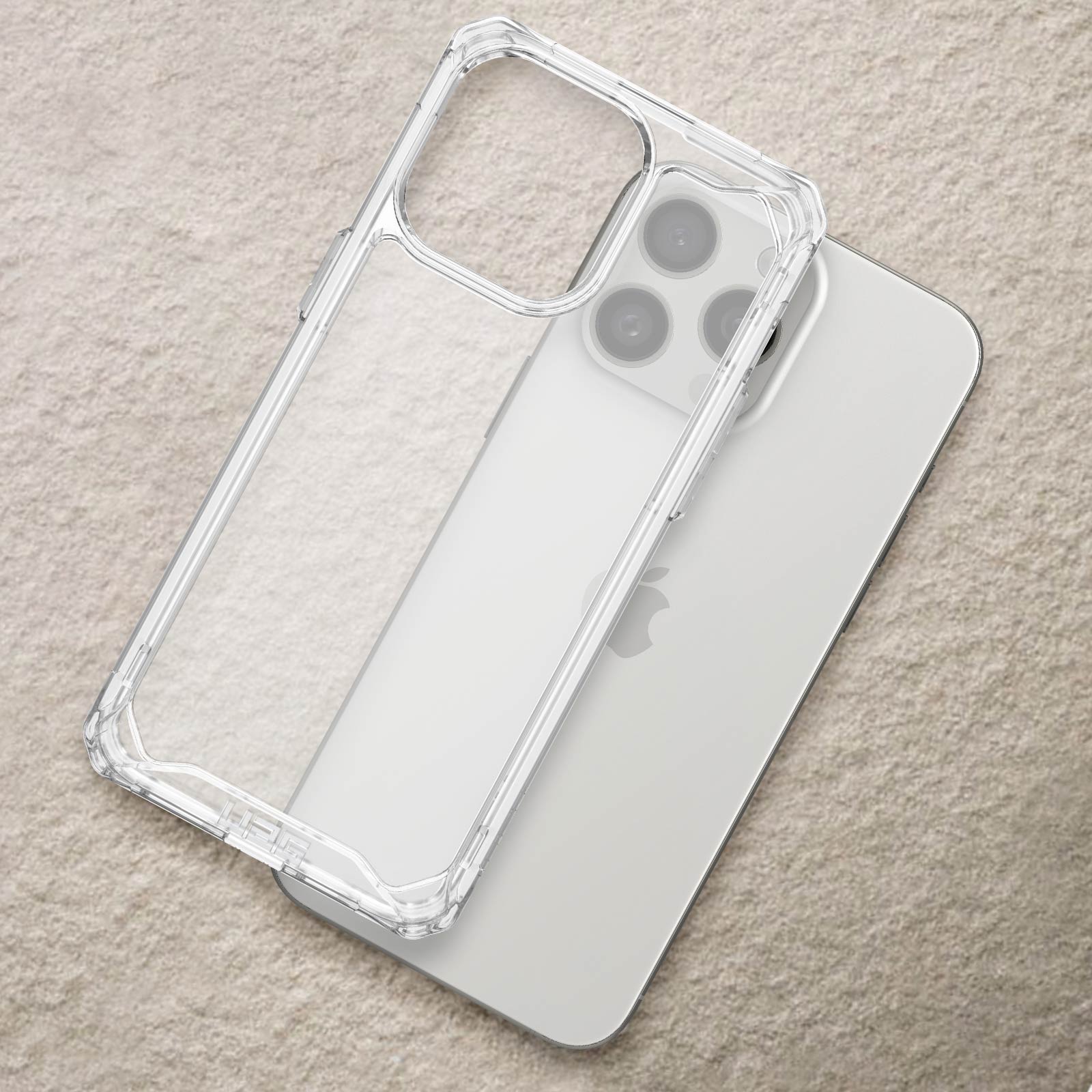 Case UAG Plyo con MagSafe para iPhone 15 Pro Max - Transparente/Blanco