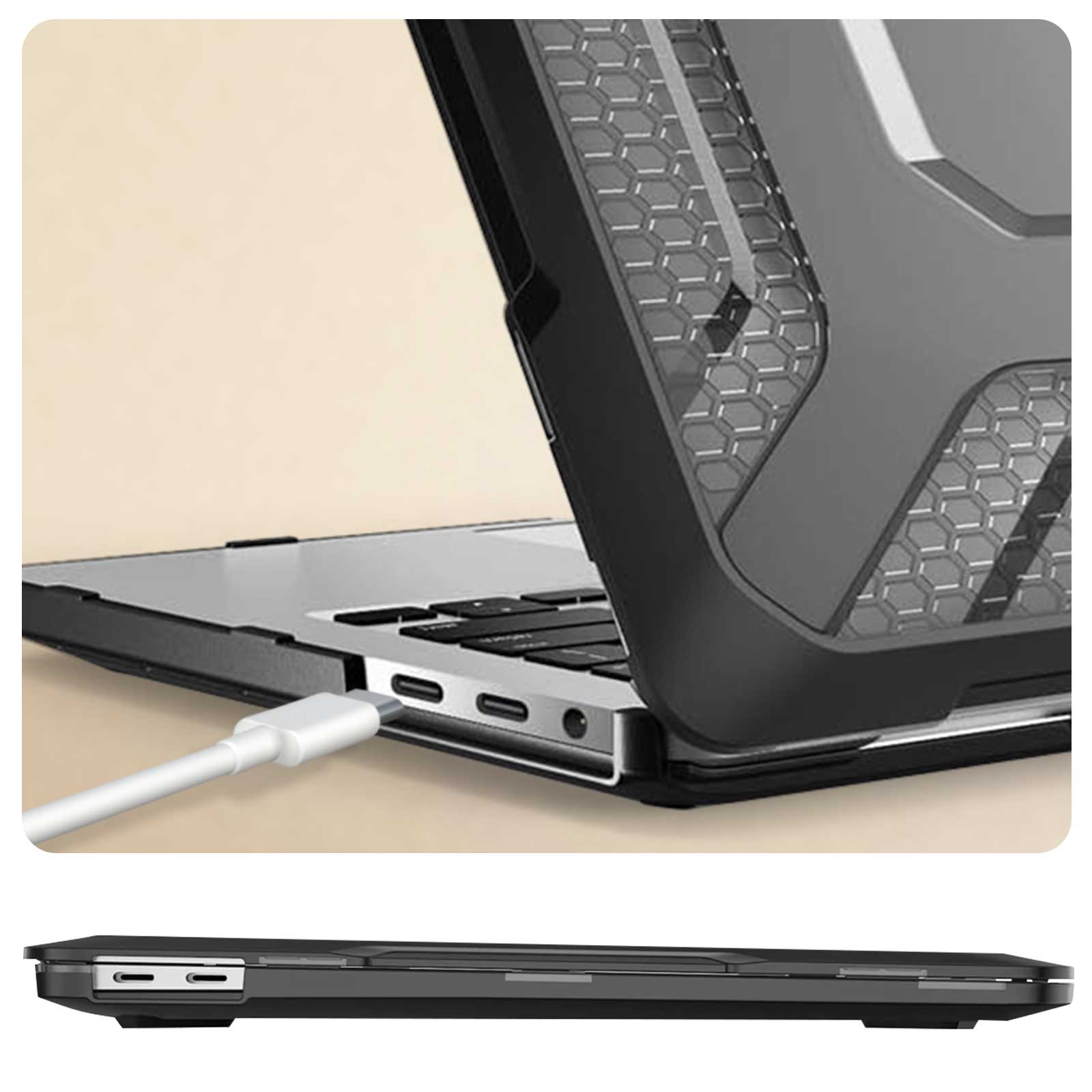 Coque Macbook Pro 13'' 2020 Protection Intégrale Rigide Contour