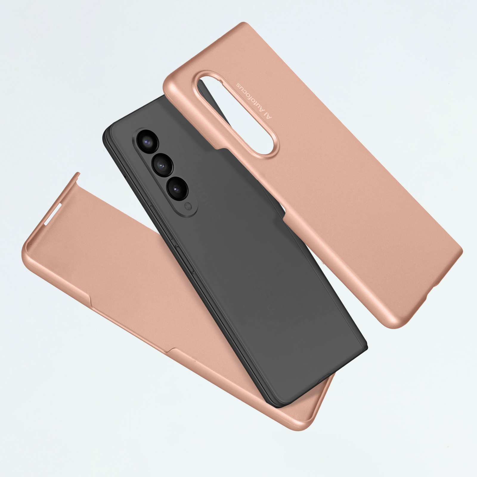 fold 3 rose gold